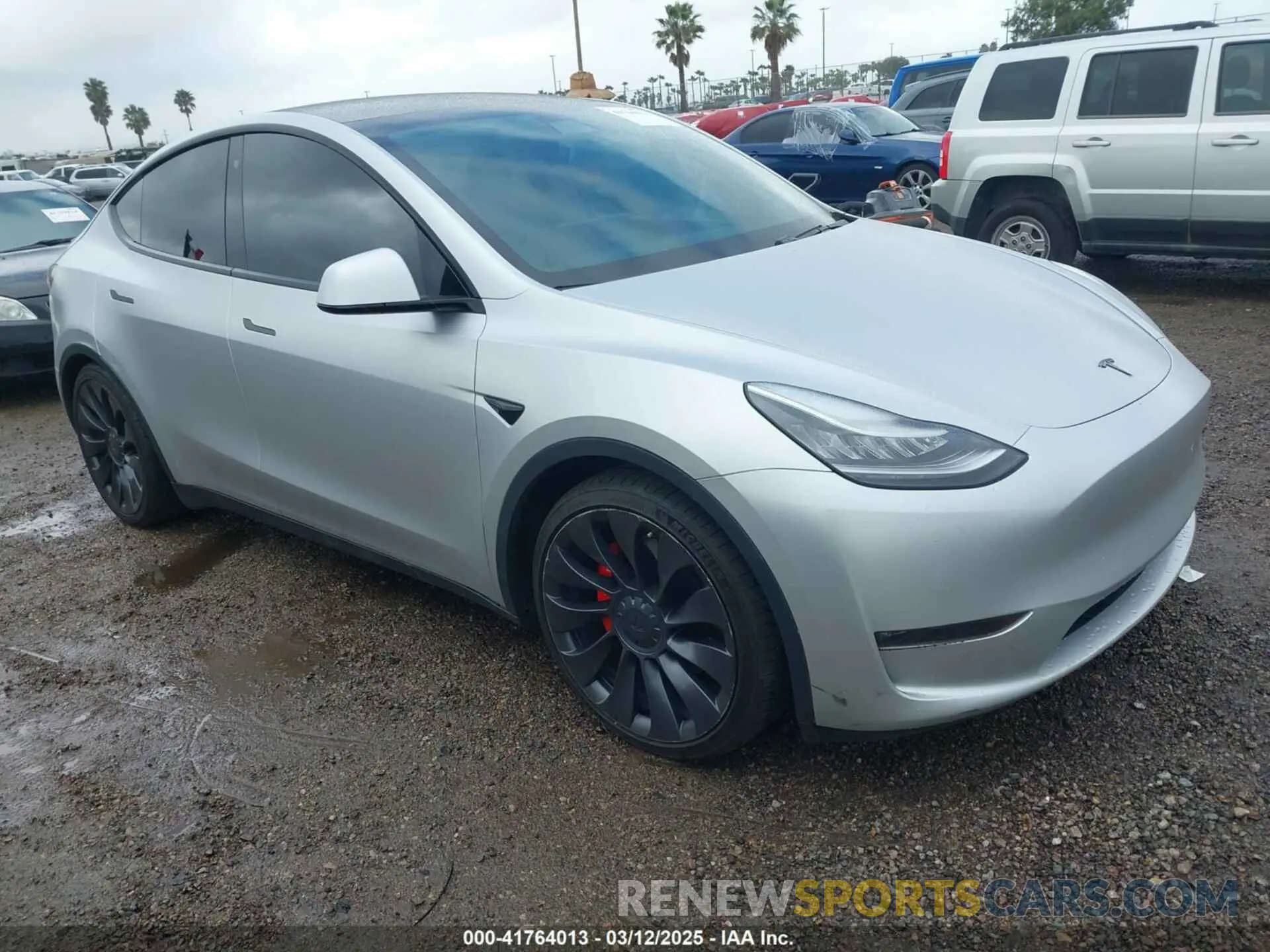 1 fotografías del automóvil dañado 5YJYGDEF9LF038500 TESLA MODEL Y 2020