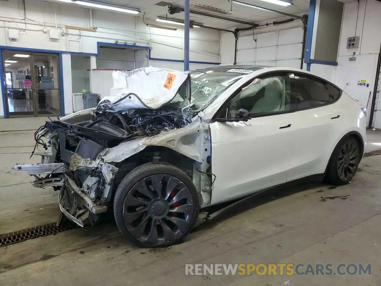 1 fotografías del automóvil dañado 5YJYGDEF9LF049853 TESLA MODEL Y 2020