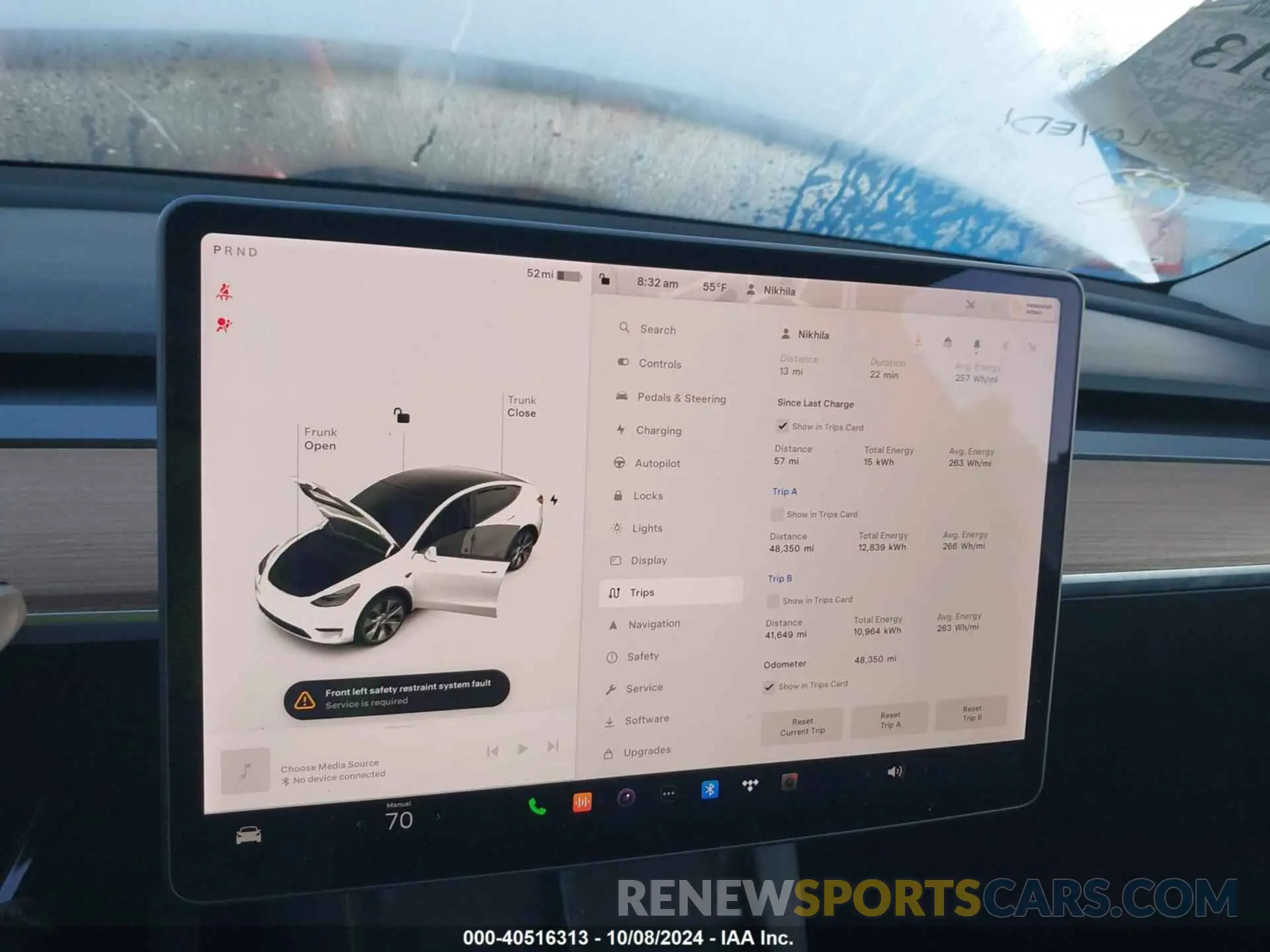 18 fotografías del automóvil dañado 5YJYGAEE0MF188311 TESLA MODEL Y 2021
