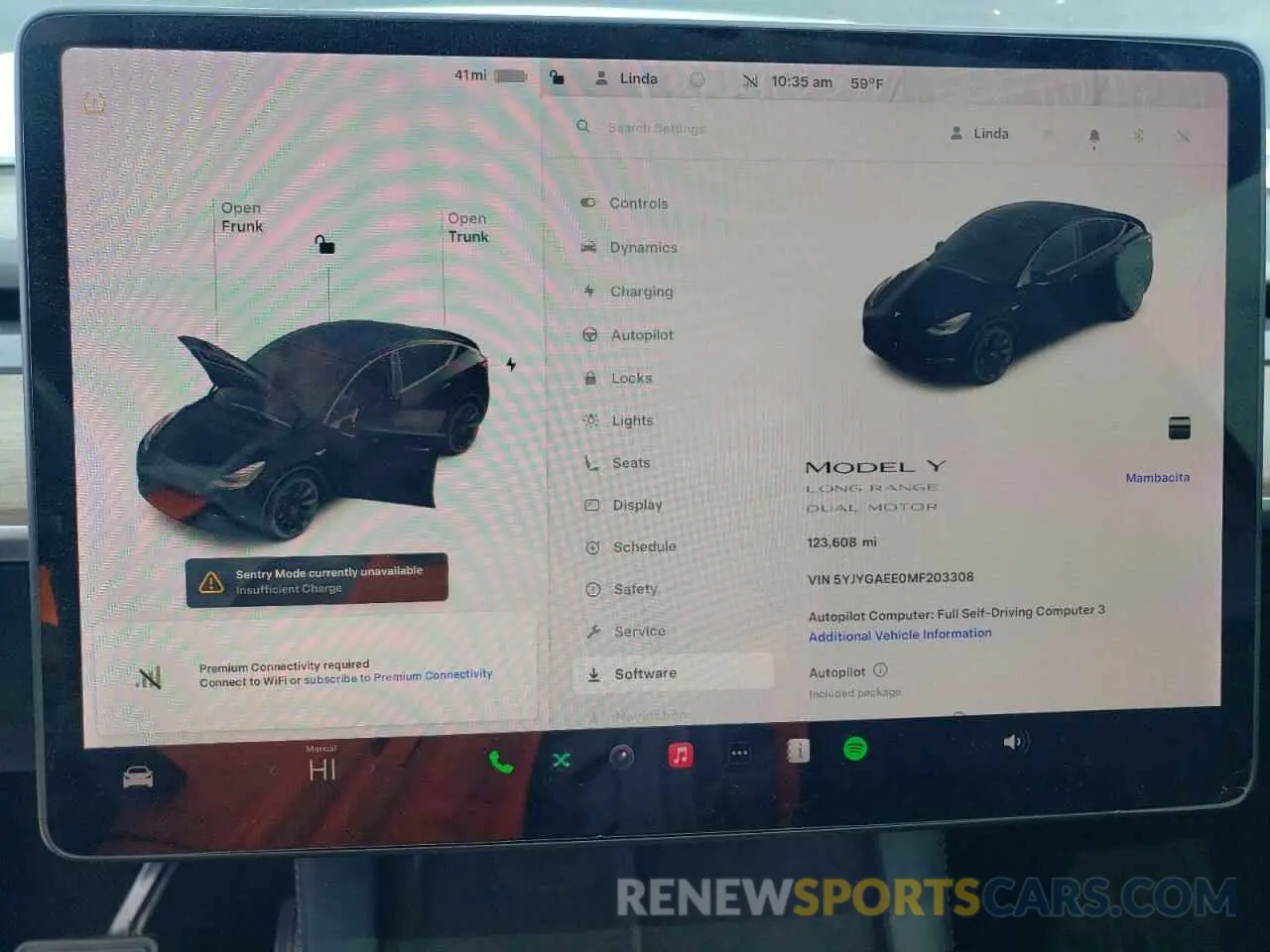 9 fotografías del automóvil dañado 5YJYGAEE0MF203308 TESLA MODEL Y 2021