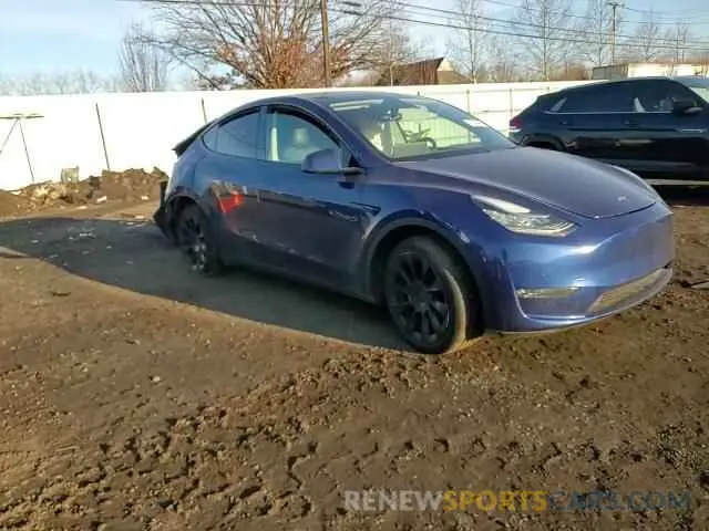 11 fotografías del automóvil dañado 5YJYGAEE2MF262571 TESLA MODEL Y 2021