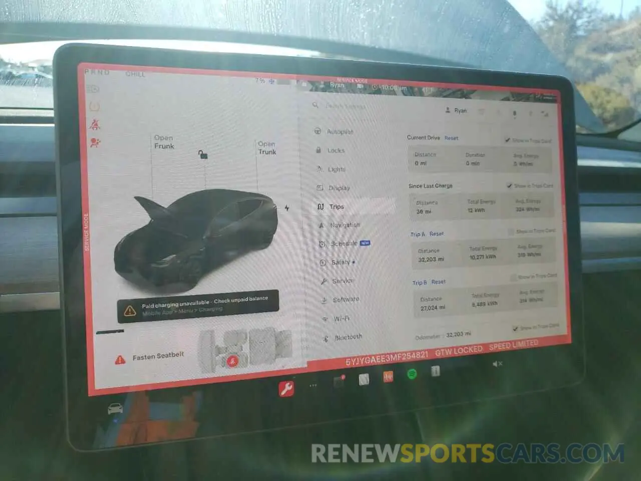 9 fotografías del automóvil dañado 5YJYGAEE3MF254821 TESLA MODEL Y 2021