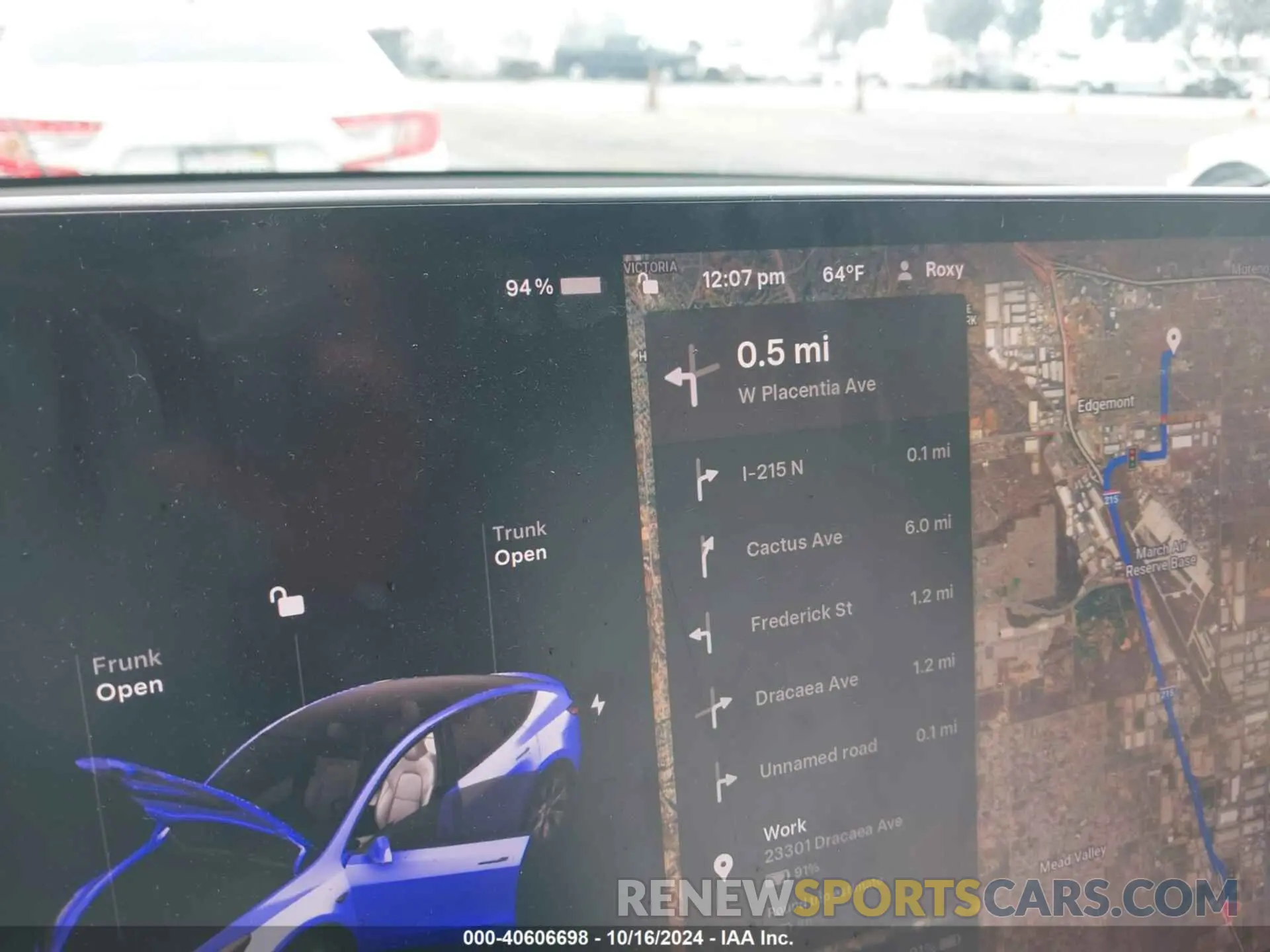 17 fotografías del automóvil dañado 5YJYGAEE3MF275670 TESLA MODEL Y 2021