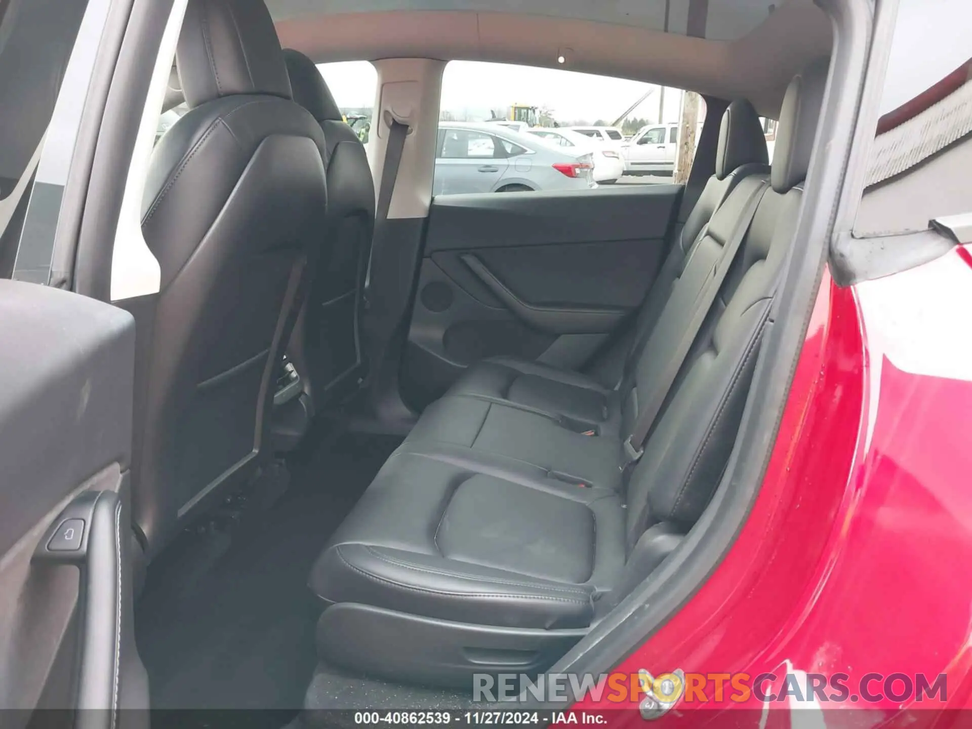 8 fotografías del automóvil dañado 5YJYGAEE4MF200475 TESLA MODEL Y 2021