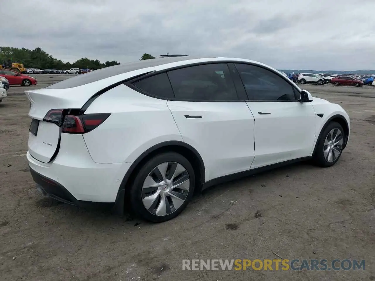 3 fotografías del automóvil dañado 5YJYGAEE4MF297743 TESLA MODEL Y 2021