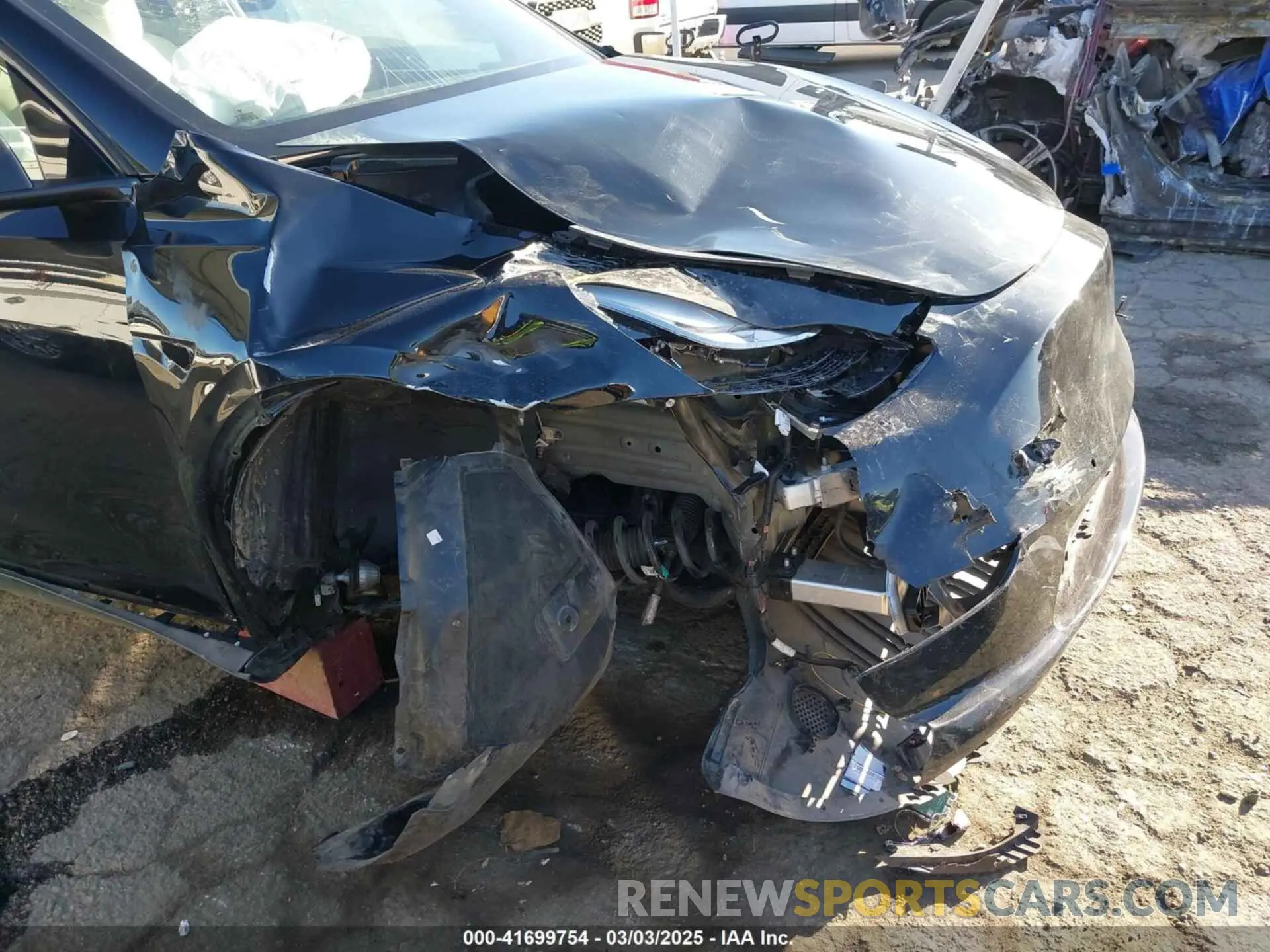 6 fotografías del automóvil dañado 5YJYGAEE5MF158253 TESLA MODEL Y 2021