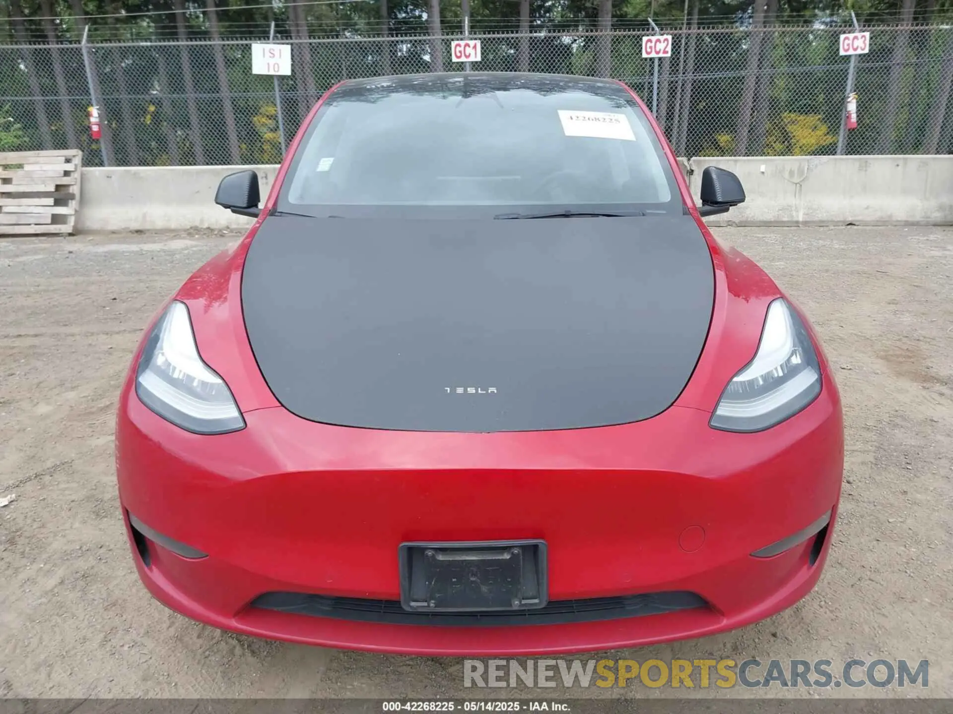 11 fotografías del automóvil dañado 5YJYGAEE6MF205256 TESLA MODEL Y 2021