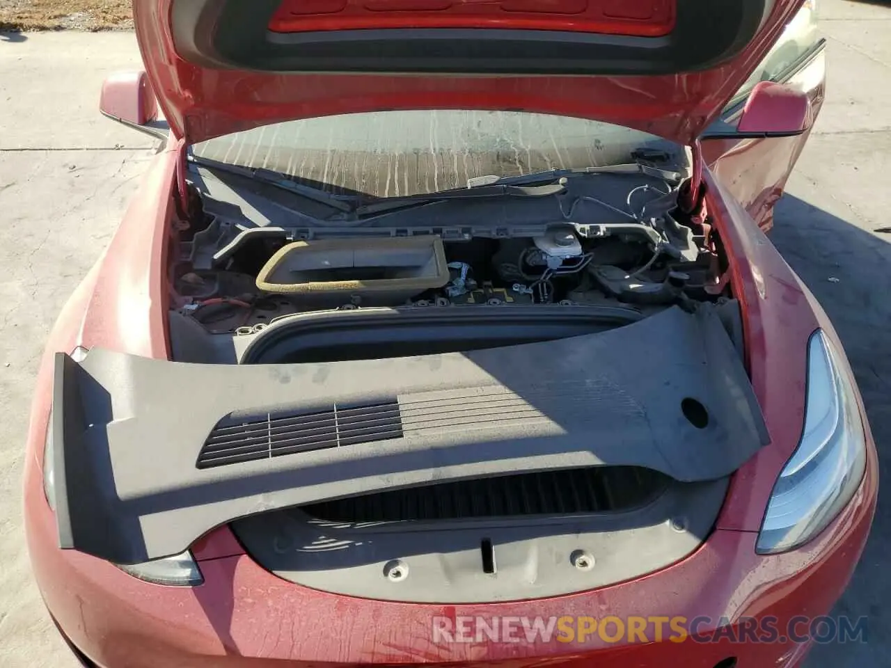 11 fotografías del automóvil dañado 5YJYGAEE6MF222767 TESLA MODEL Y 2021