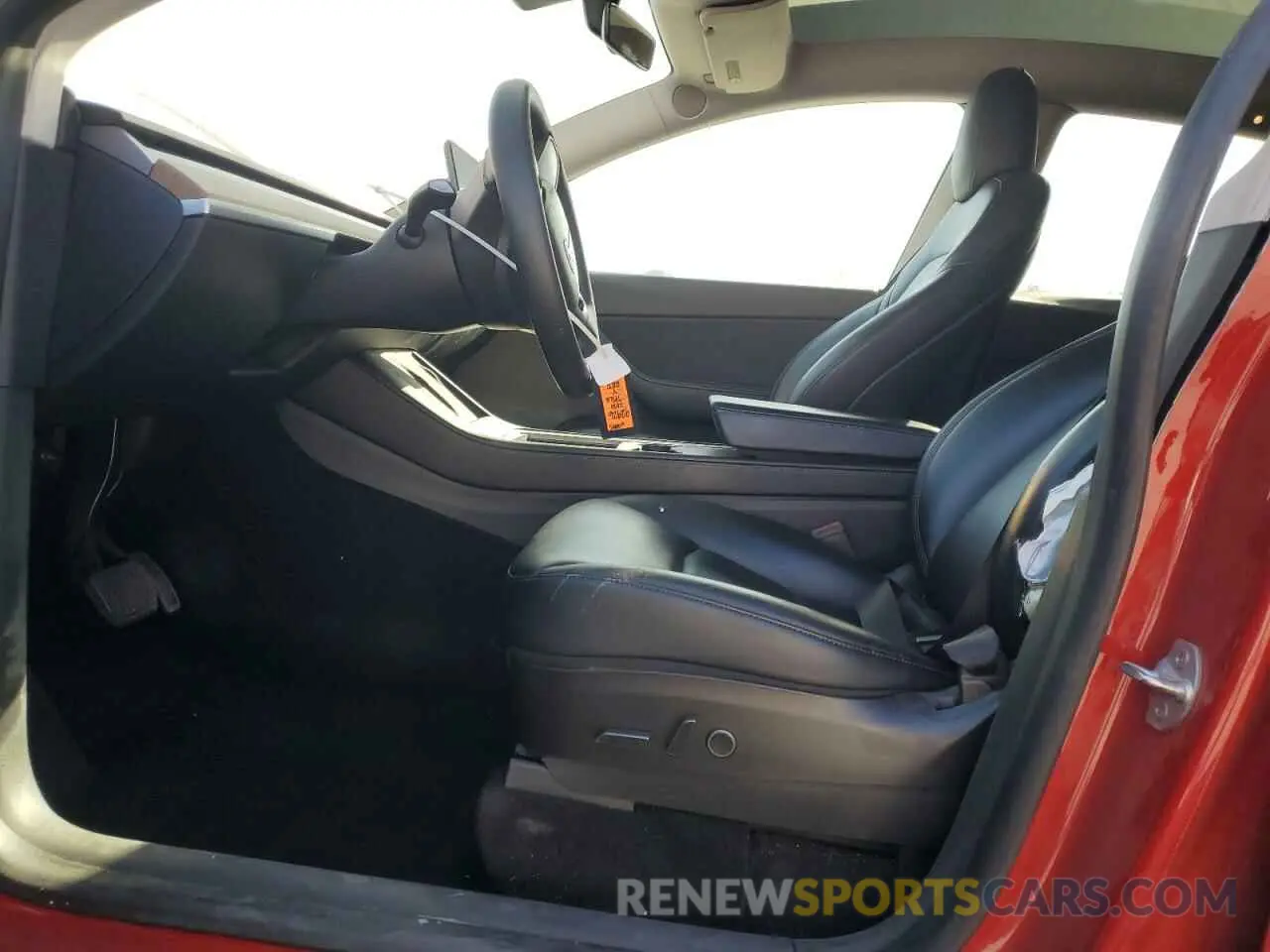 7 fotografías del automóvil dañado 5YJYGAEE6MF222767 TESLA MODEL Y 2021