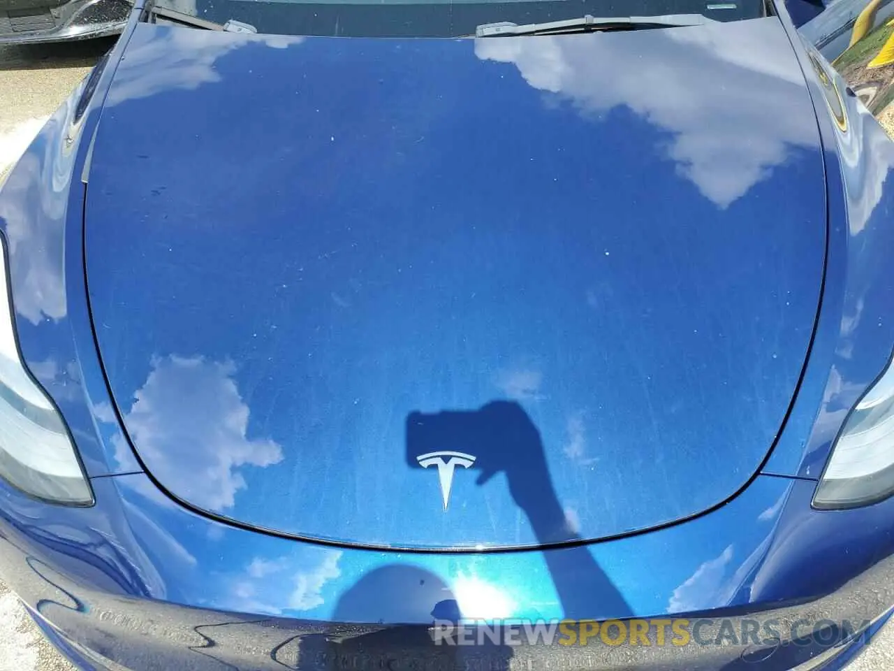 12 fotografías del automóvil dañado 5YJYGAEE7MF195367 TESLA MODEL Y 2021