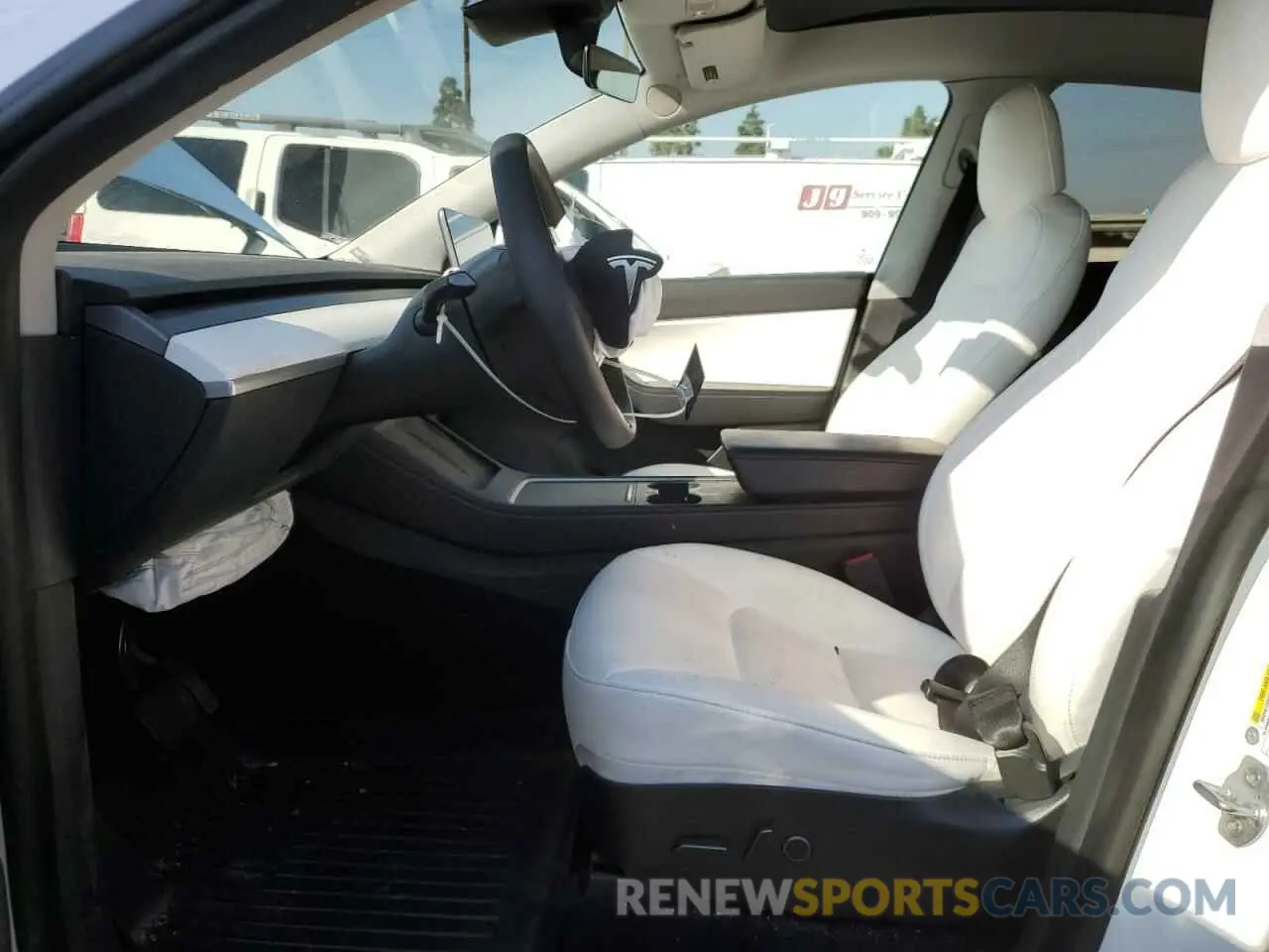 7 fotografías del automóvil dañado 5YJYGAEEXMF151489 TESLA MODEL Y 2021