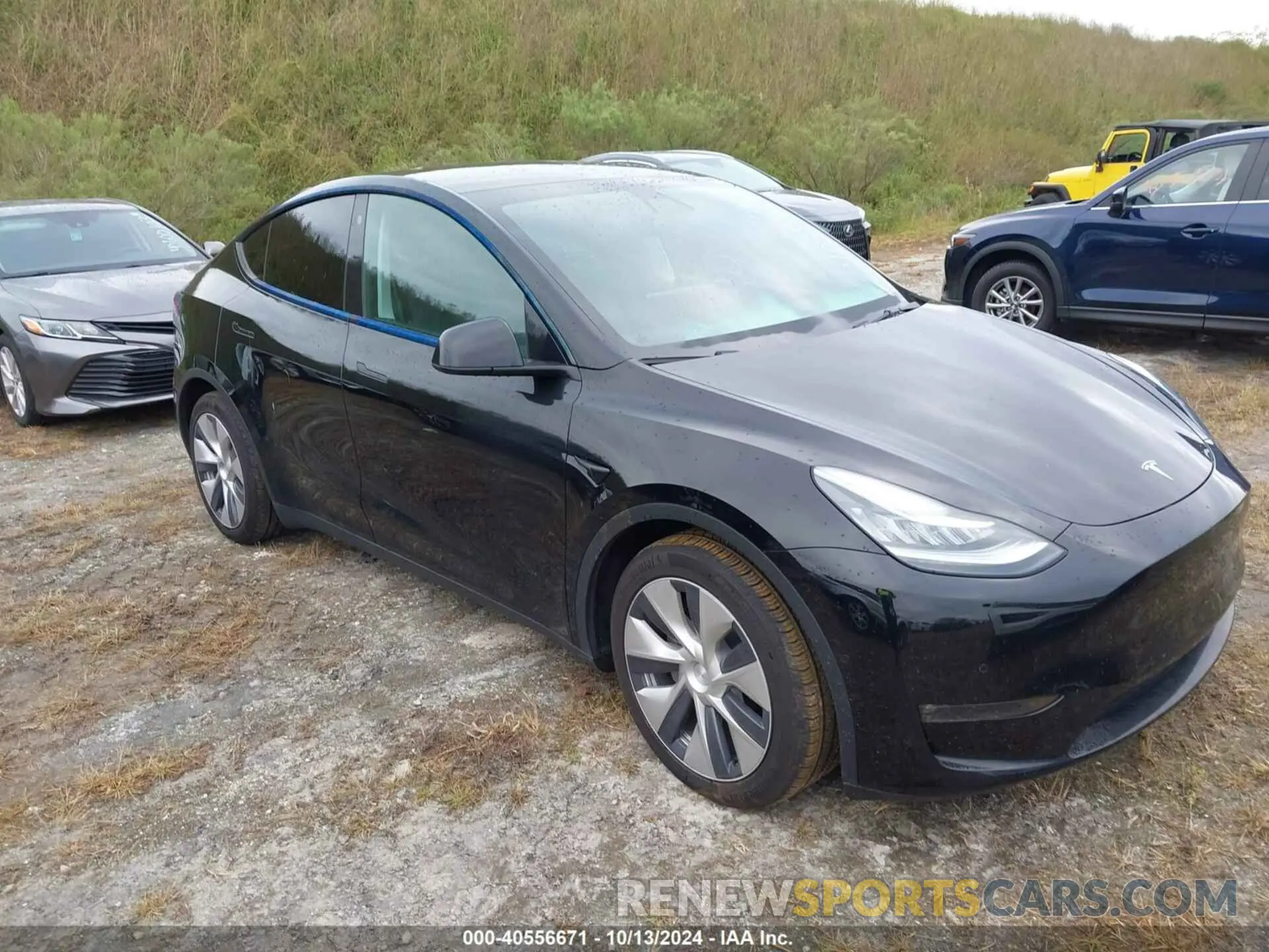 1 fotografías del automóvil dañado 5YJYGAEEXMF188106 TESLA MODEL Y 2021