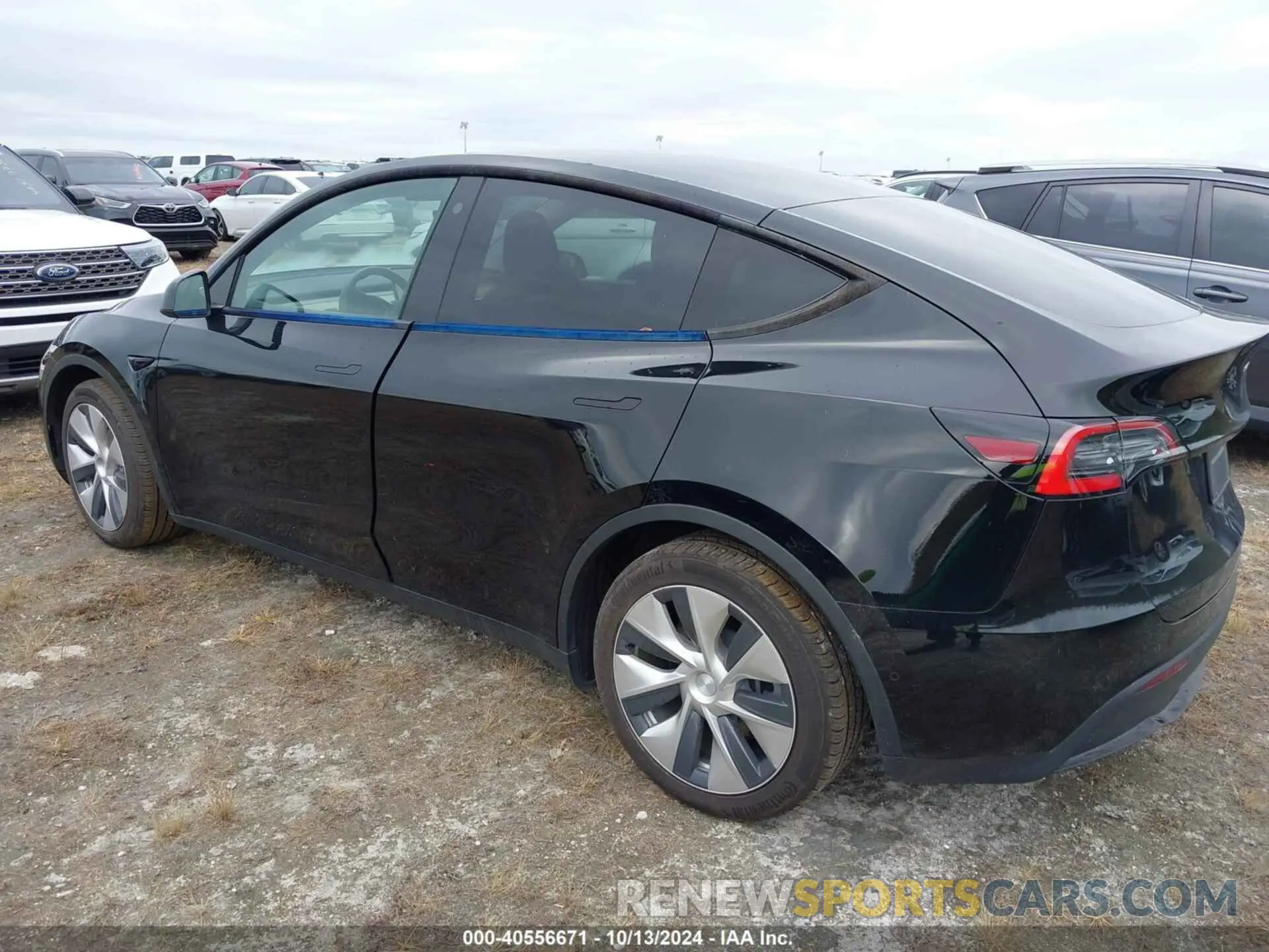 13 fotografías del automóvil dañado 5YJYGAEEXMF188106 TESLA MODEL Y 2021