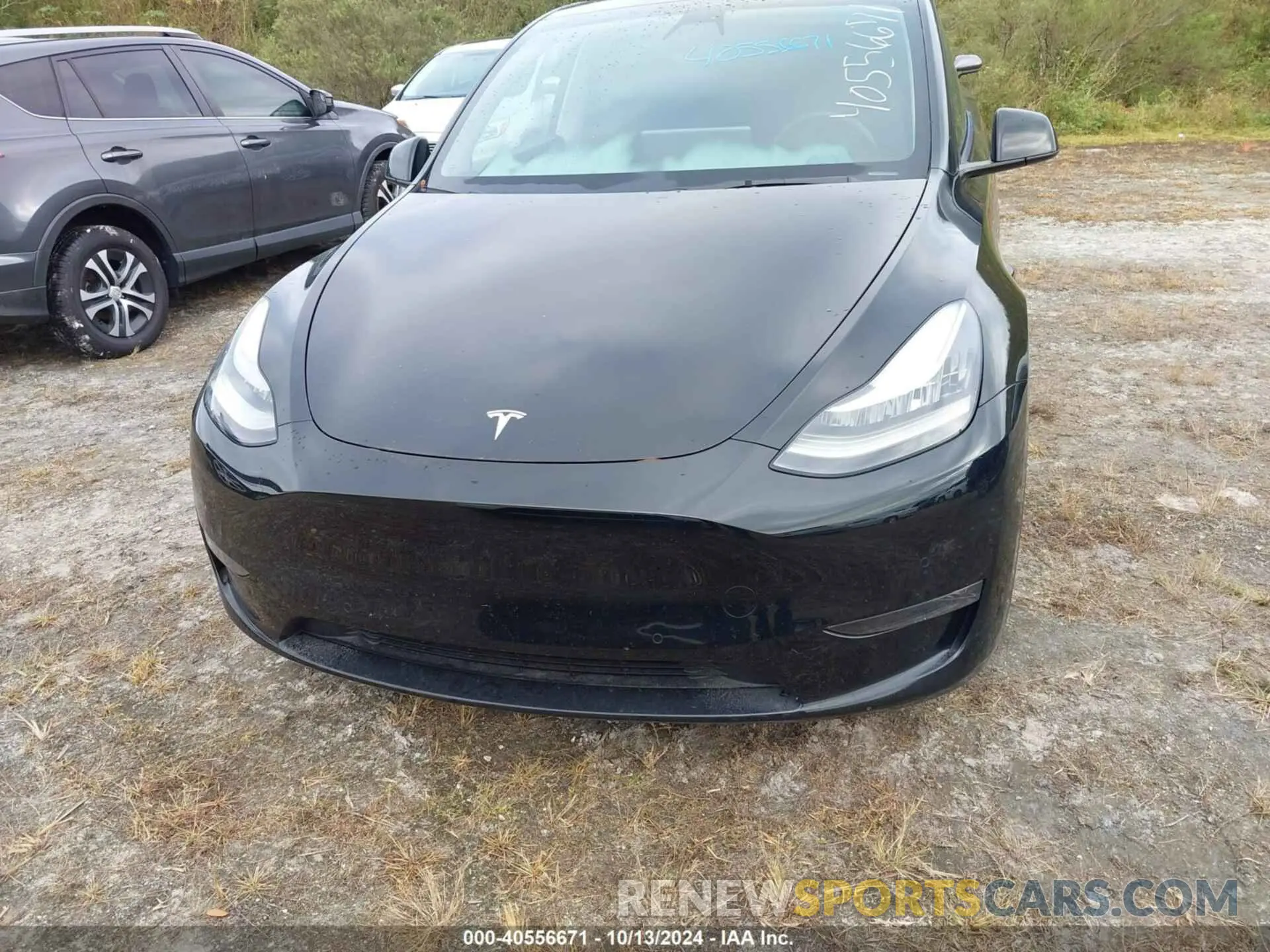 6 fotografías del automóvil dañado 5YJYGAEEXMF188106 TESLA MODEL Y 2021