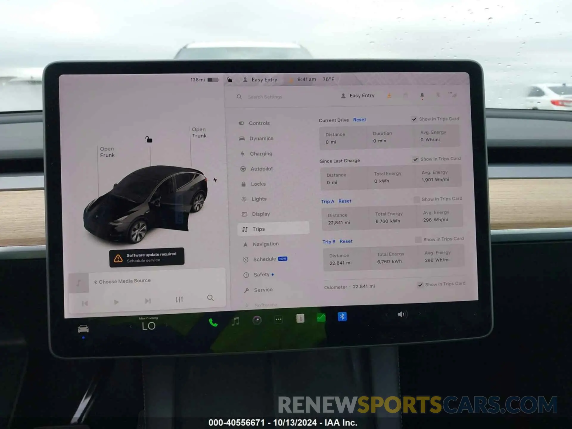 7 fotografías del automóvil dañado 5YJYGAEEXMF188106 TESLA MODEL Y 2021