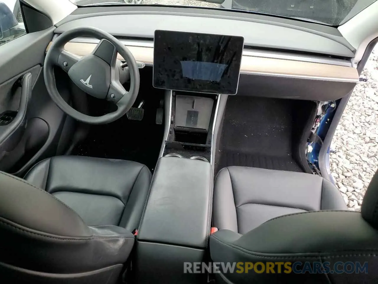 8 fotografías del automóvil dañado 5YJYGDED7MF106342 TESLA MODEL Y 2021
