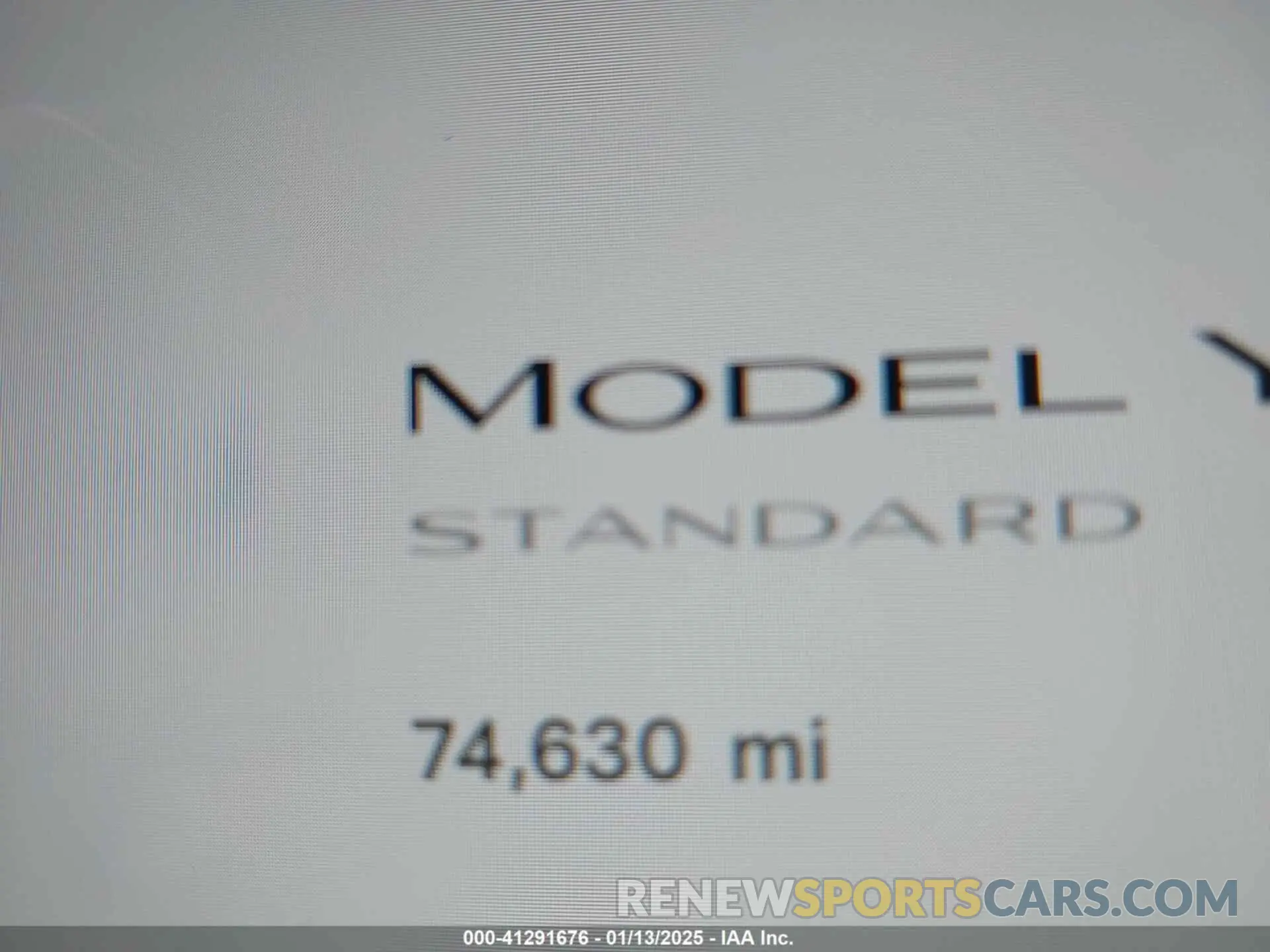 7 fotografías del automóvil dañado 5YJYGDED8MF123246 TESLA MODEL Y 2021