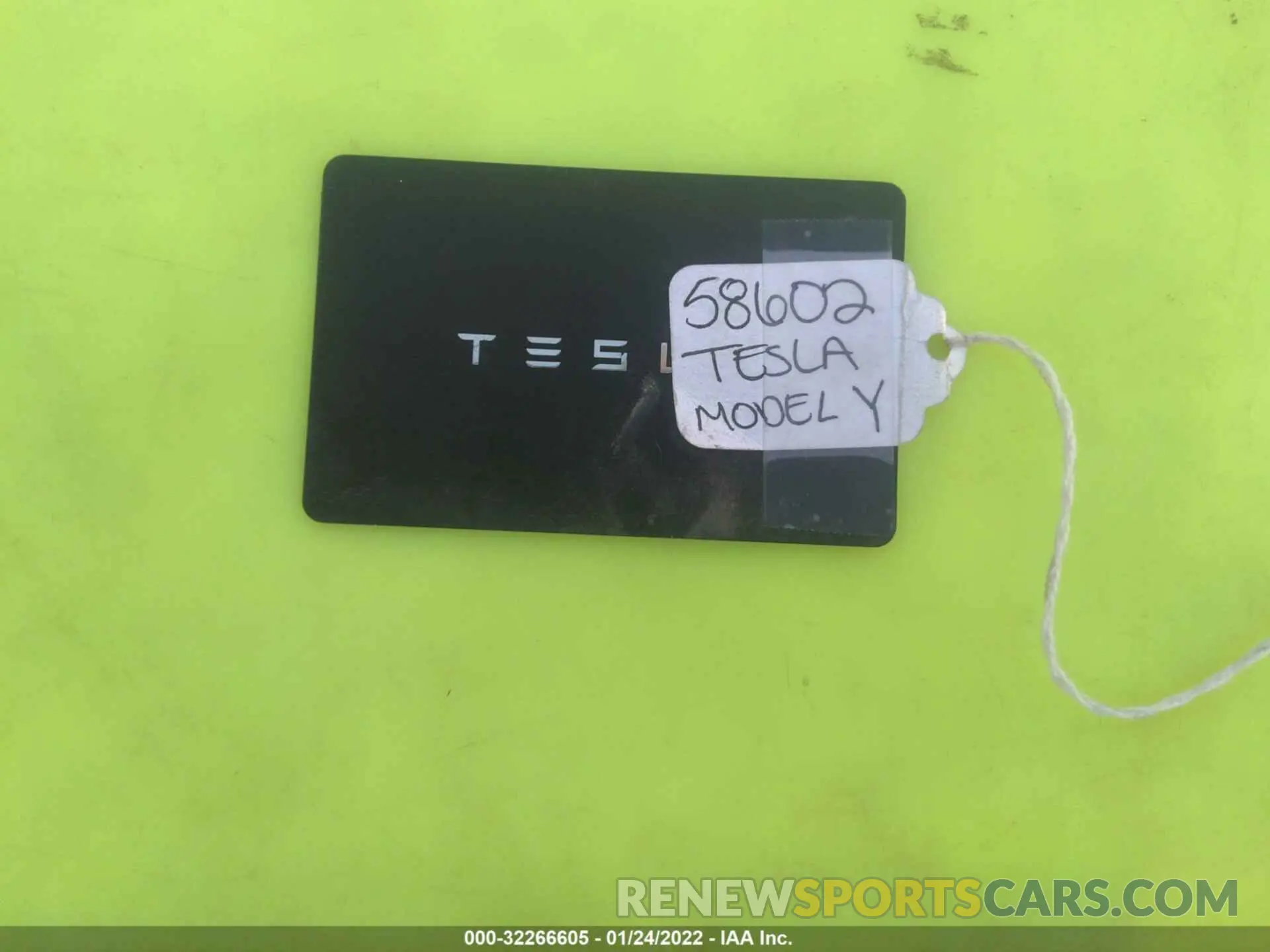 11 fotografías del automóvil dañado 5YJYGDED9MF103961 TESLA MODEL Y 2021