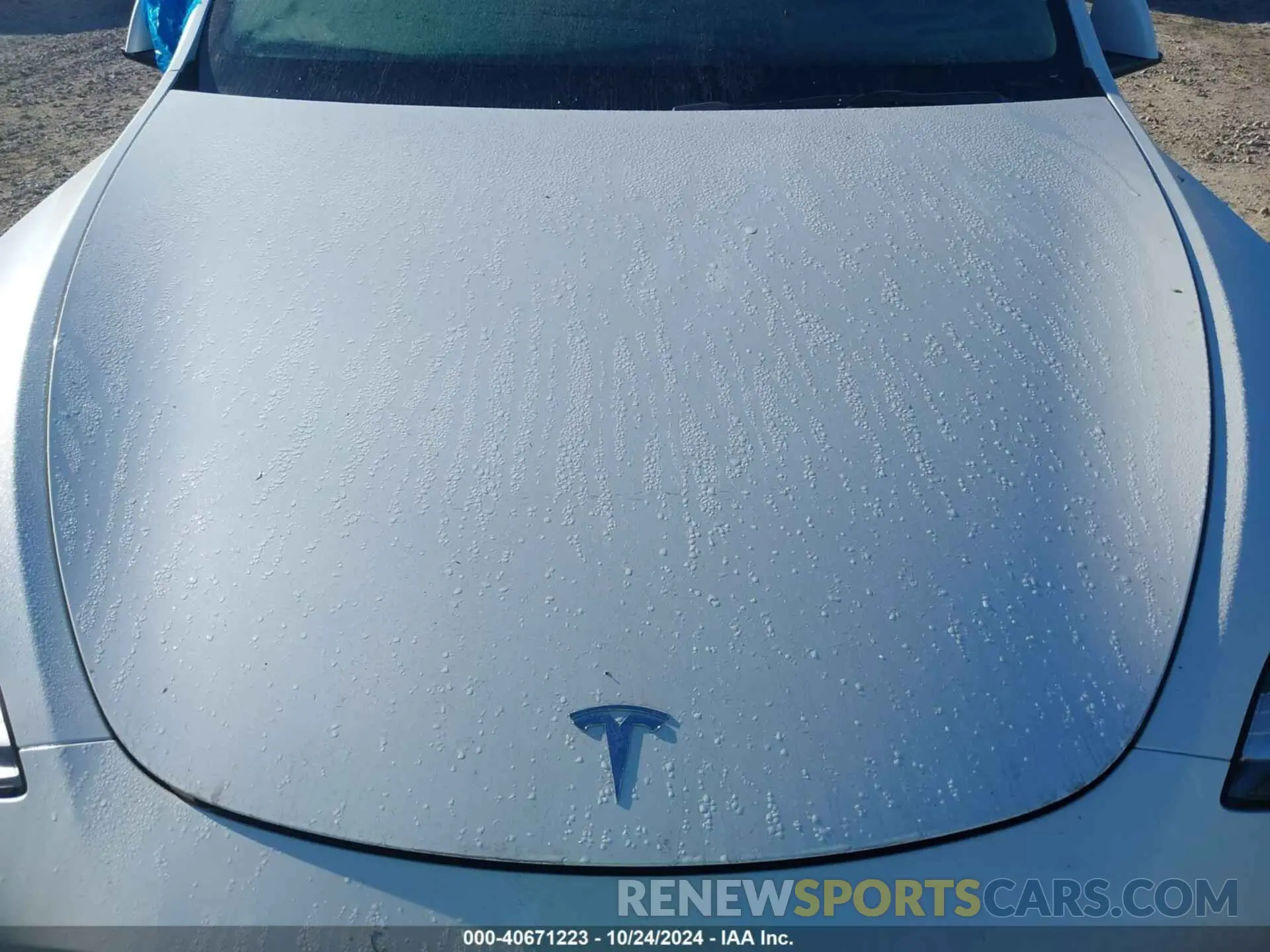 10 fotografías del automóvil dañado 5YJYGDEDXMF110160 TESLA MODEL Y 2021