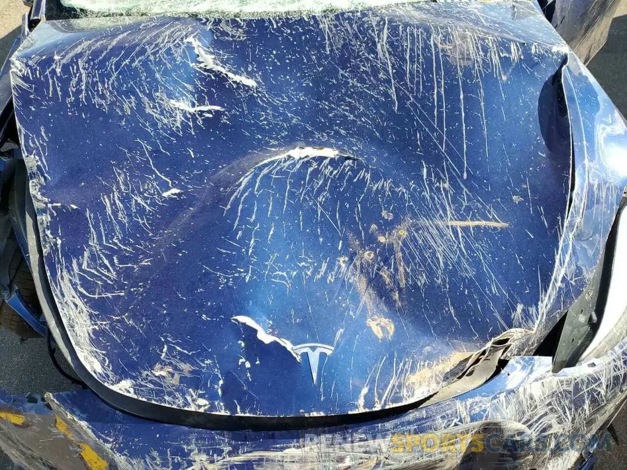 11 fotografías del automóvil dañado 5YJYGDEE0MF082944 TESLA MODEL Y 2021