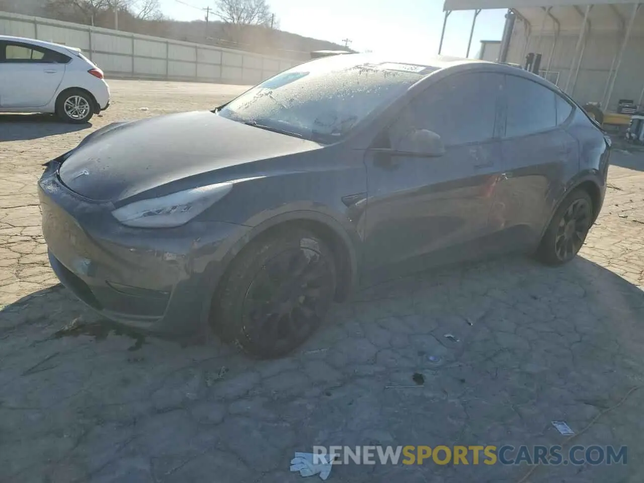 1 fotografías del automóvil dañado 5YJYGDEE0MF088159 TESLA MODEL Y 2021