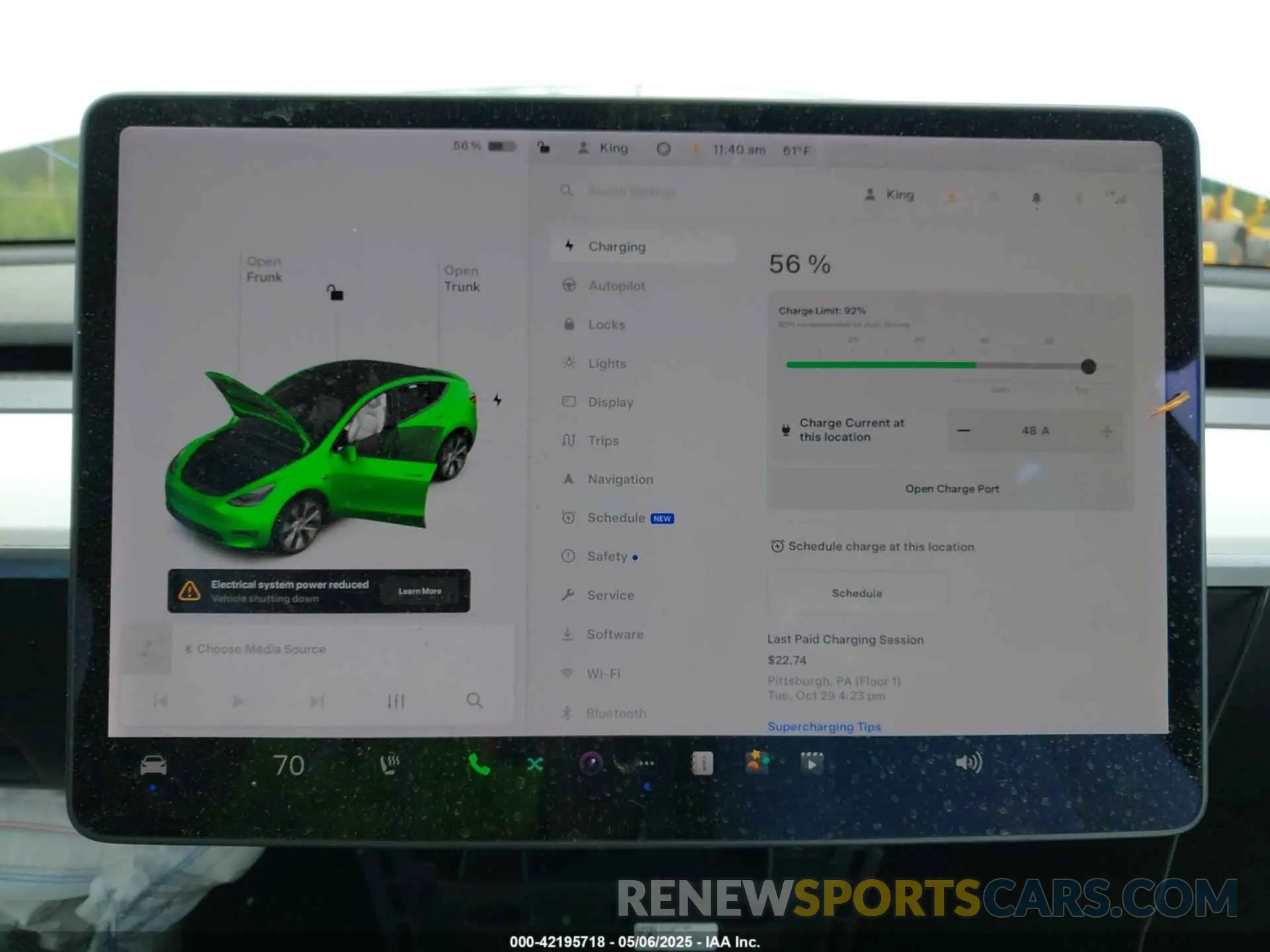 18 fotografías del automóvil dañado 5YJYGDEE0MF144777 TESLA MODEL Y 2021