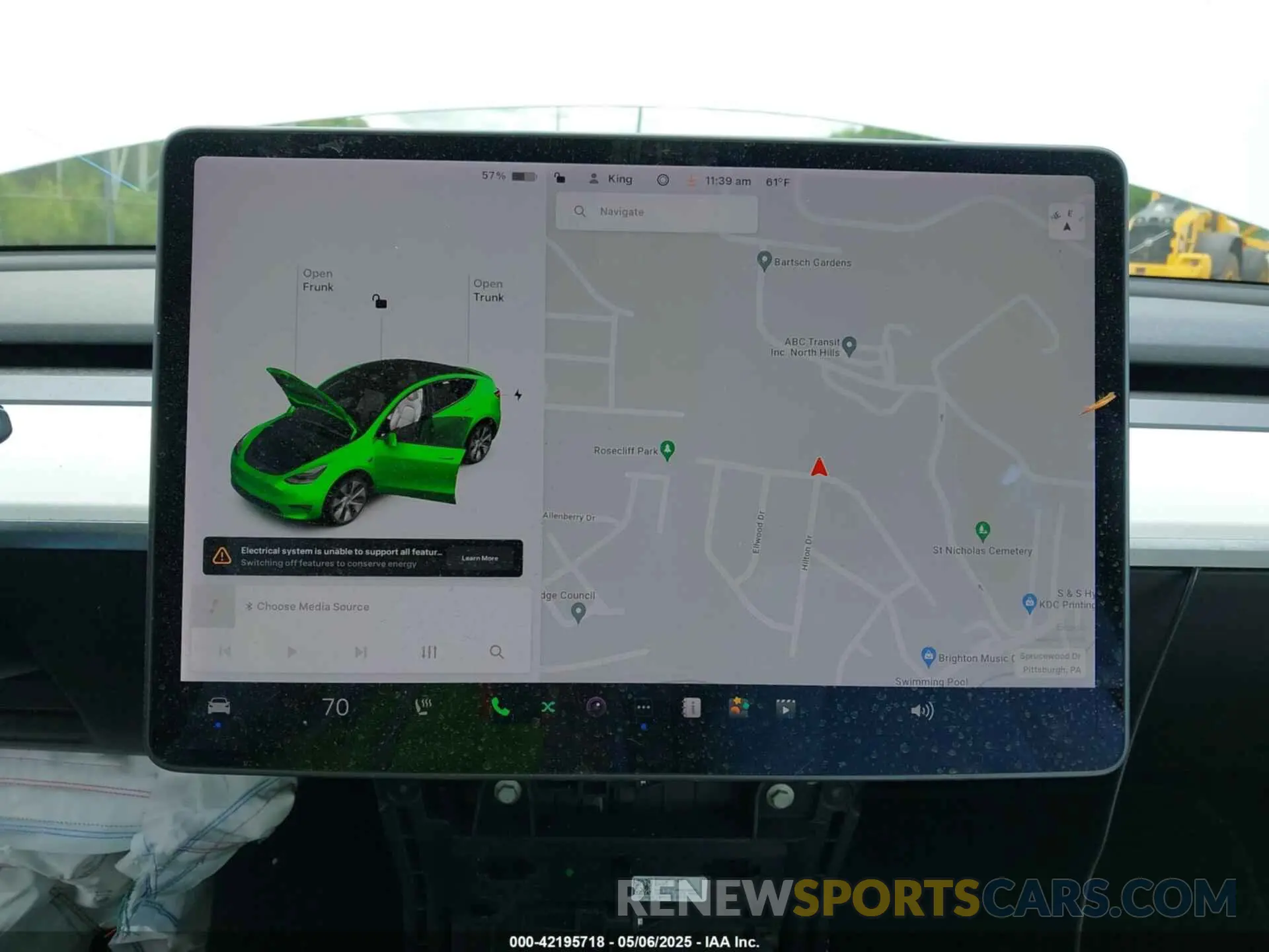 19 fotografías del automóvil dañado 5YJYGDEE0MF144777 TESLA MODEL Y 2021