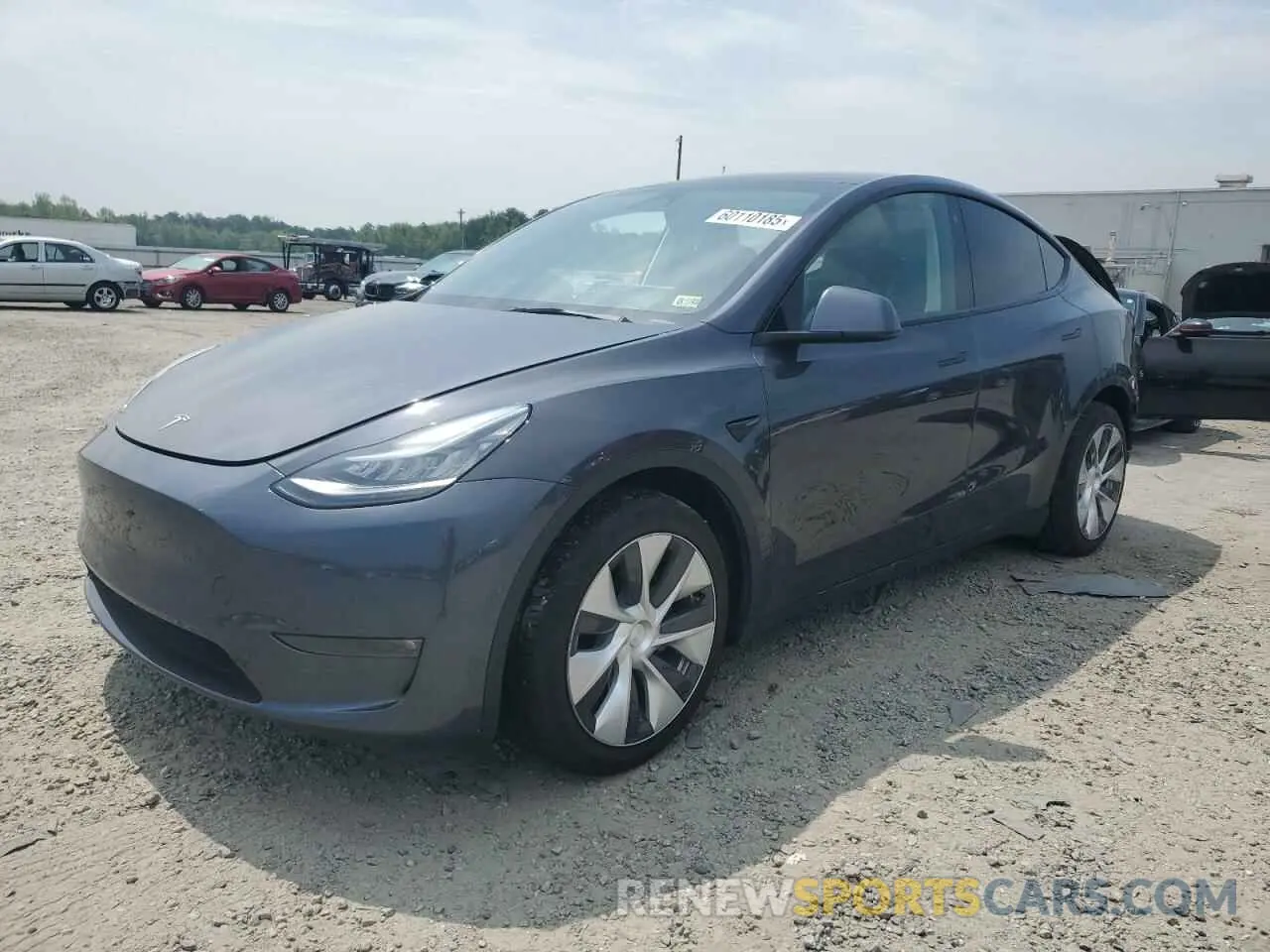 1 fotografías del automóvil dañado 5YJYGDEE0MF196037 TESLA MODEL Y 2021