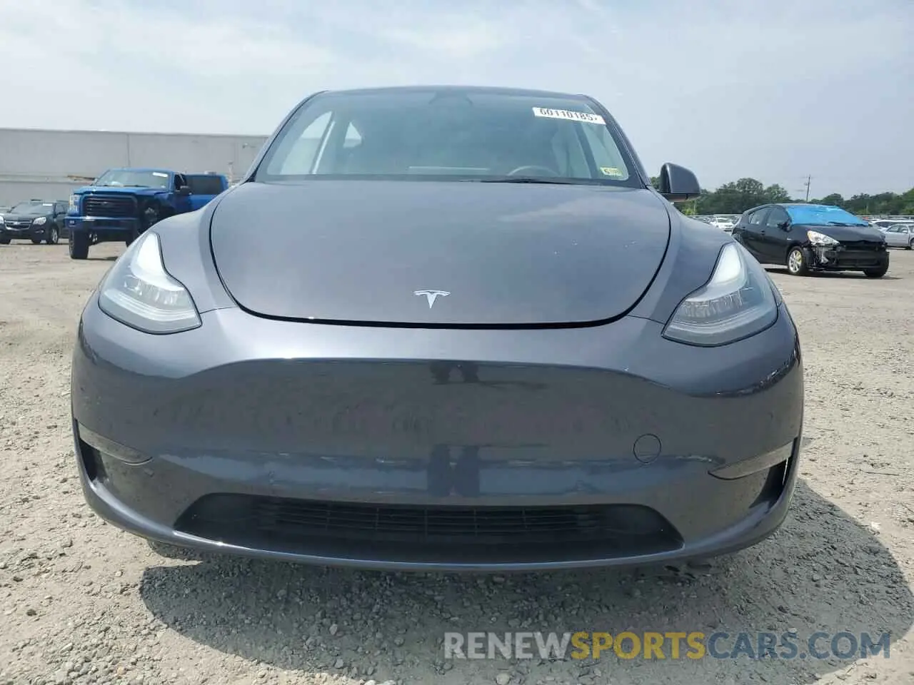 5 fotografías del automóvil dañado 5YJYGDEE0MF196037 TESLA MODEL Y 2021