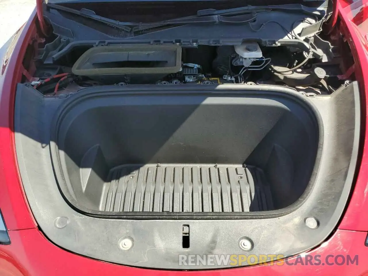 12 fotografías del automóvil dañado 5YJYGDEE0MF217761 TESLA MODEL Y 2021