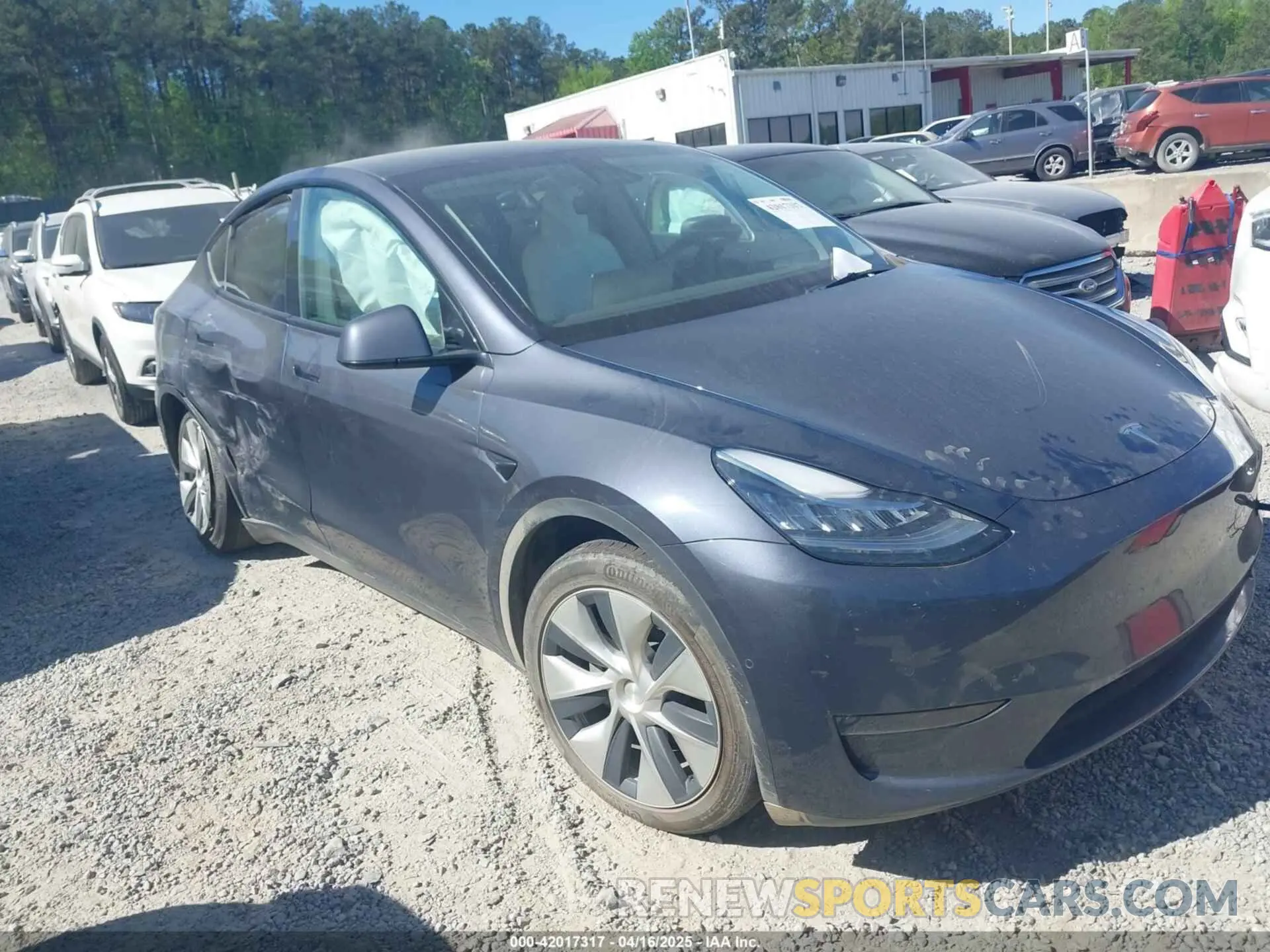 1 fotografías del automóvil dañado 5YJYGDEE0MF295134 TESLA MODEL Y 2021