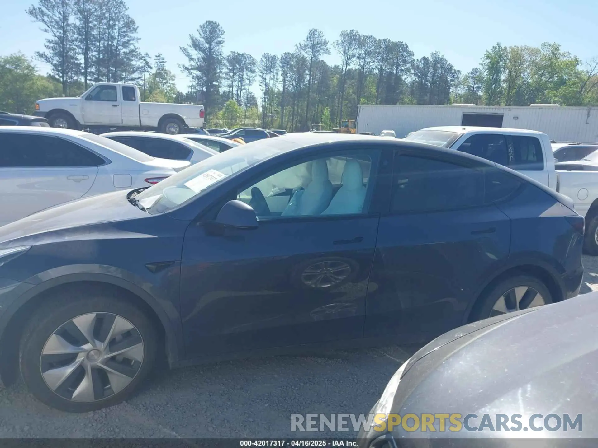 14 fotografías del automóvil dañado 5YJYGDEE0MF295134 TESLA MODEL Y 2021