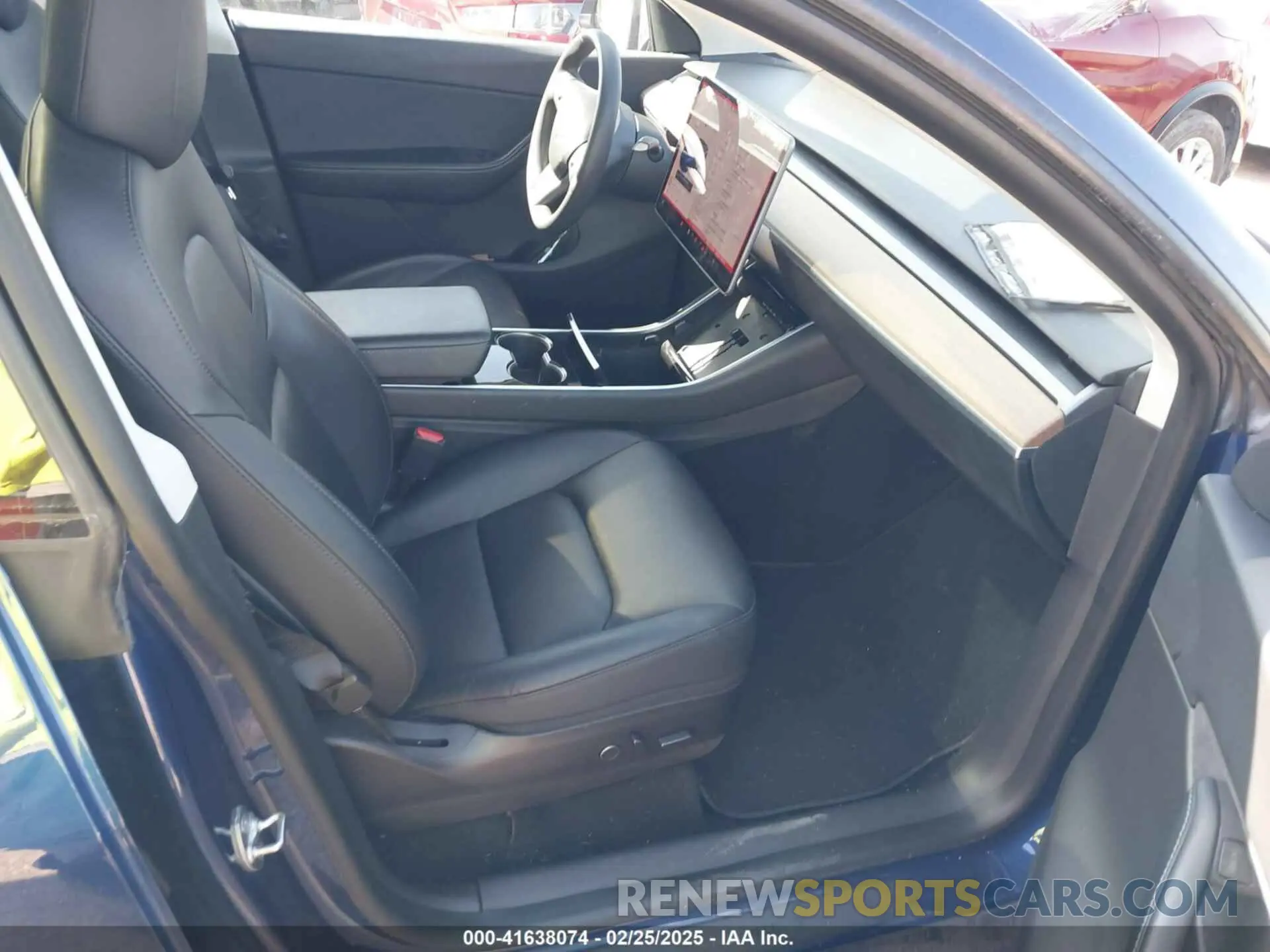 5 fotografías del automóvil dañado 5YJYGDEE1MF060385 TESLA MODEL Y 2021