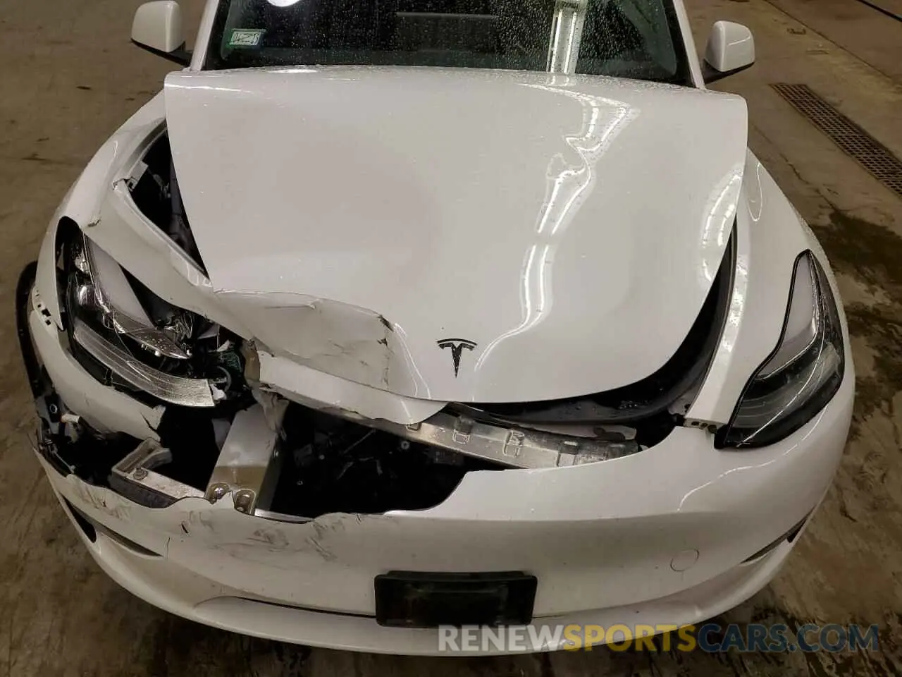 11 fotografías del automóvil dañado 5YJYGDEE1MF068082 TESLA MODEL Y 2021