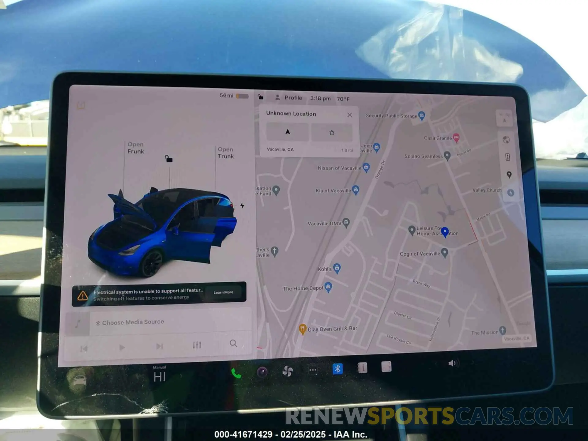 7 fotografías del automóvil dañado 5YJYGDEE1MF070740 TESLA MODEL Y 2021