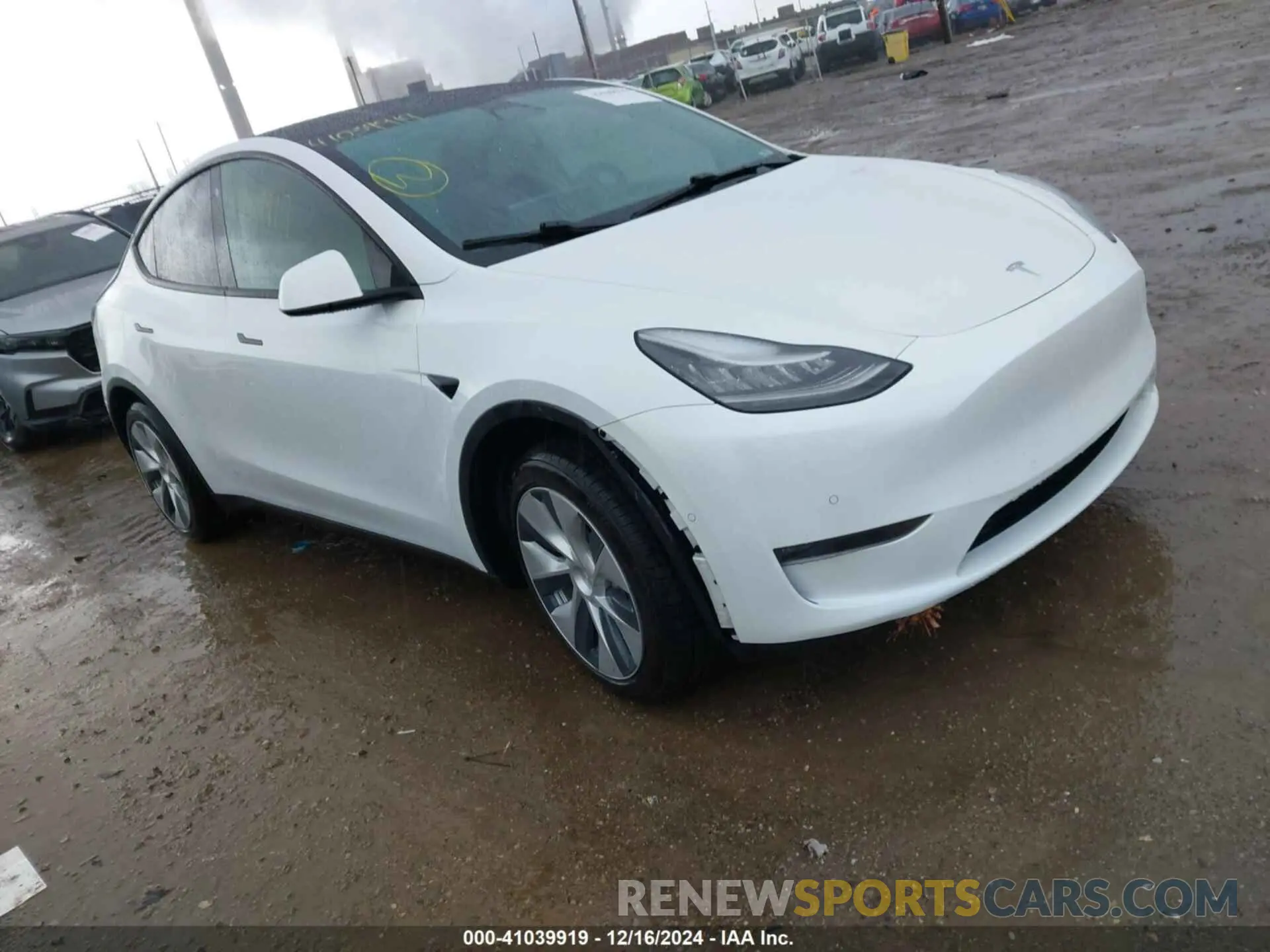 1 fotografías del automóvil dañado 5YJYGDEE1MF074948 TESLA MODEL Y 2021