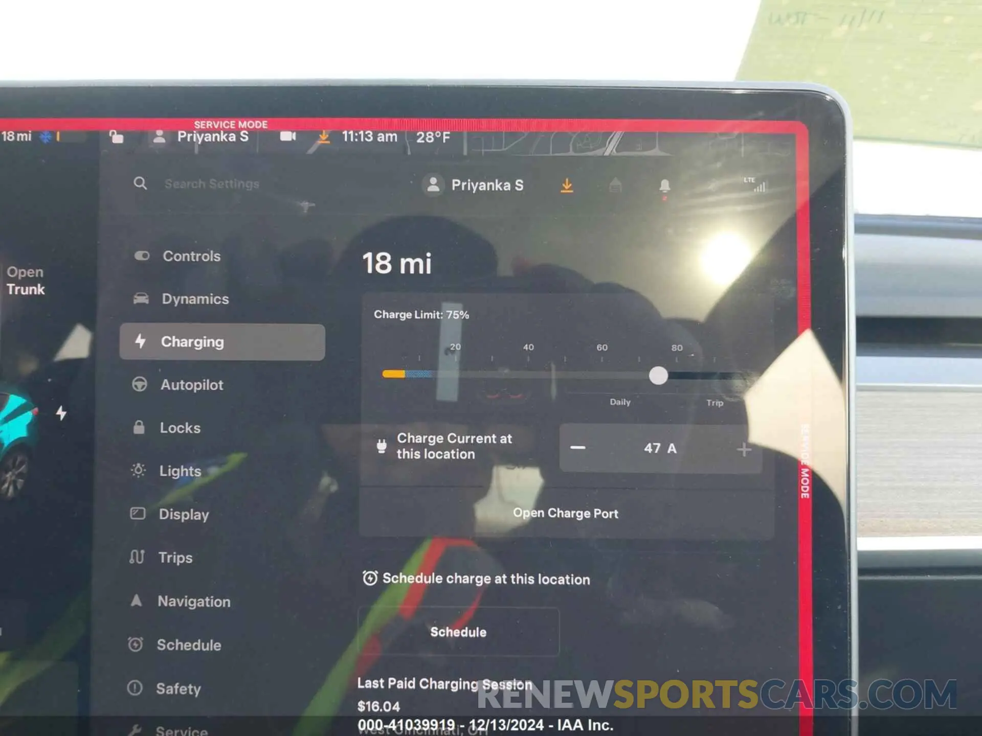 17 fotografías del automóvil dañado 5YJYGDEE1MF074948 TESLA MODEL Y 2021