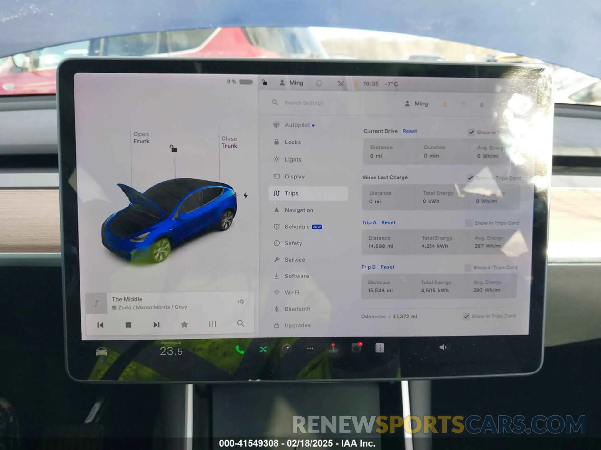16 fotografías del automóvil dañado 5YJYGDEE1MF083780 TESLA MODEL Y 2021