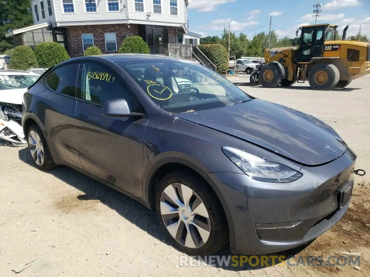 1 fotografías del automóvil dañado 5YJYGDEE1MF086727 TESLA MODEL Y 2021
