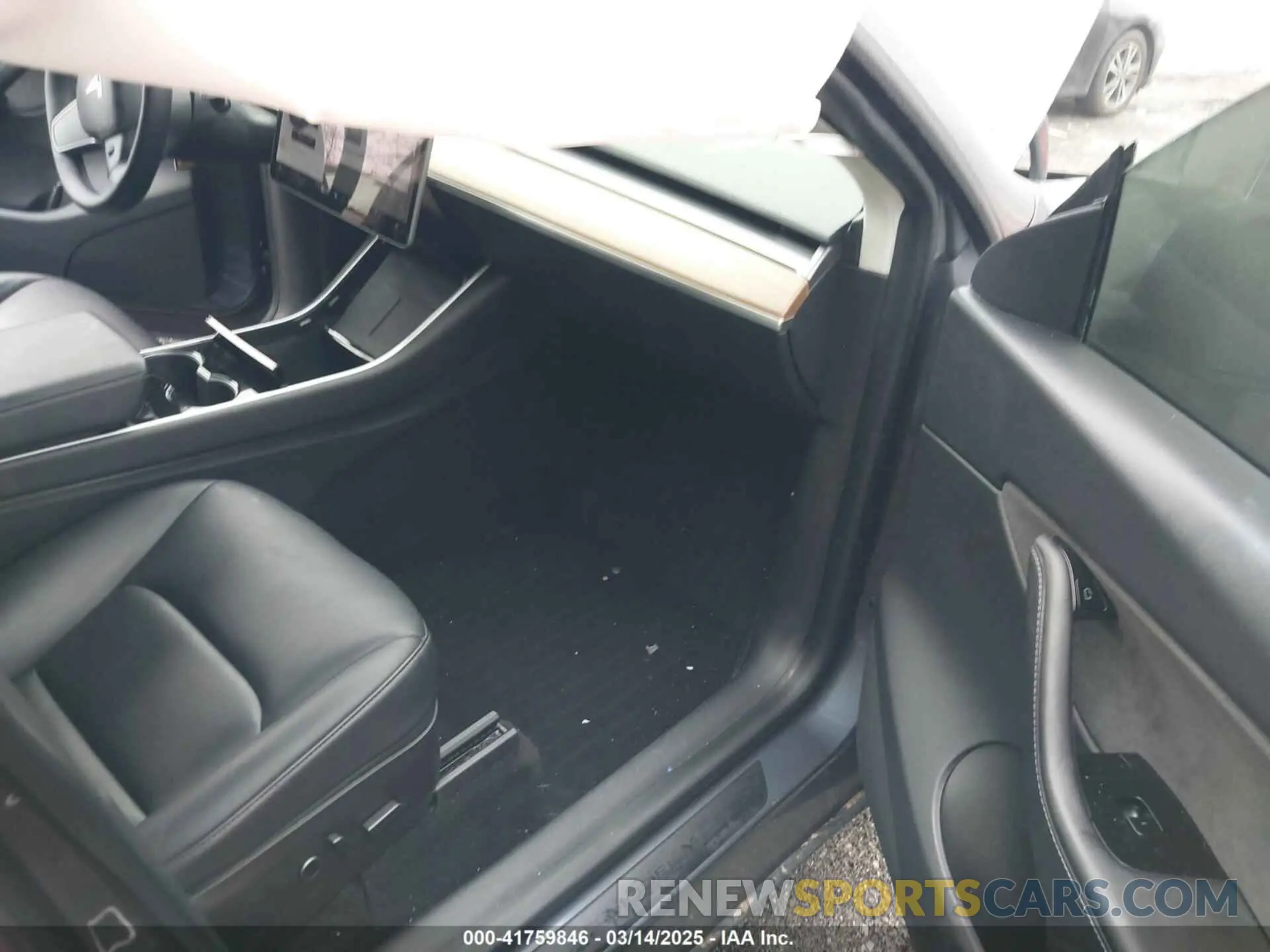 5 fotografías del automóvil dañado 5YJYGDEE1MF100013 TESLA MODEL Y 2021