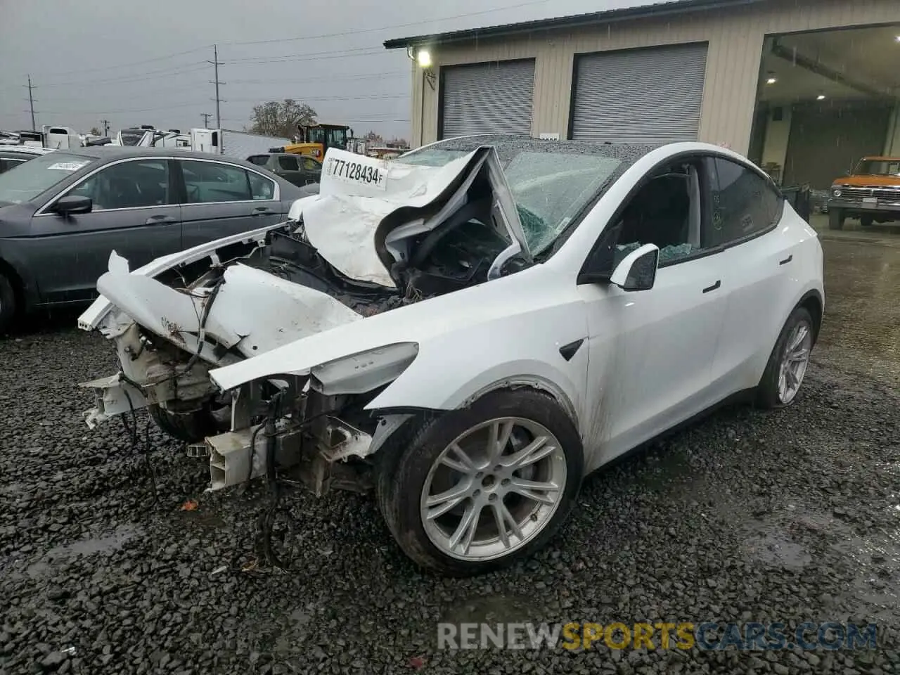 1 fotografías del automóvil dañado 5YJYGDEE1MF199495 TESLA MODEL Y 2021