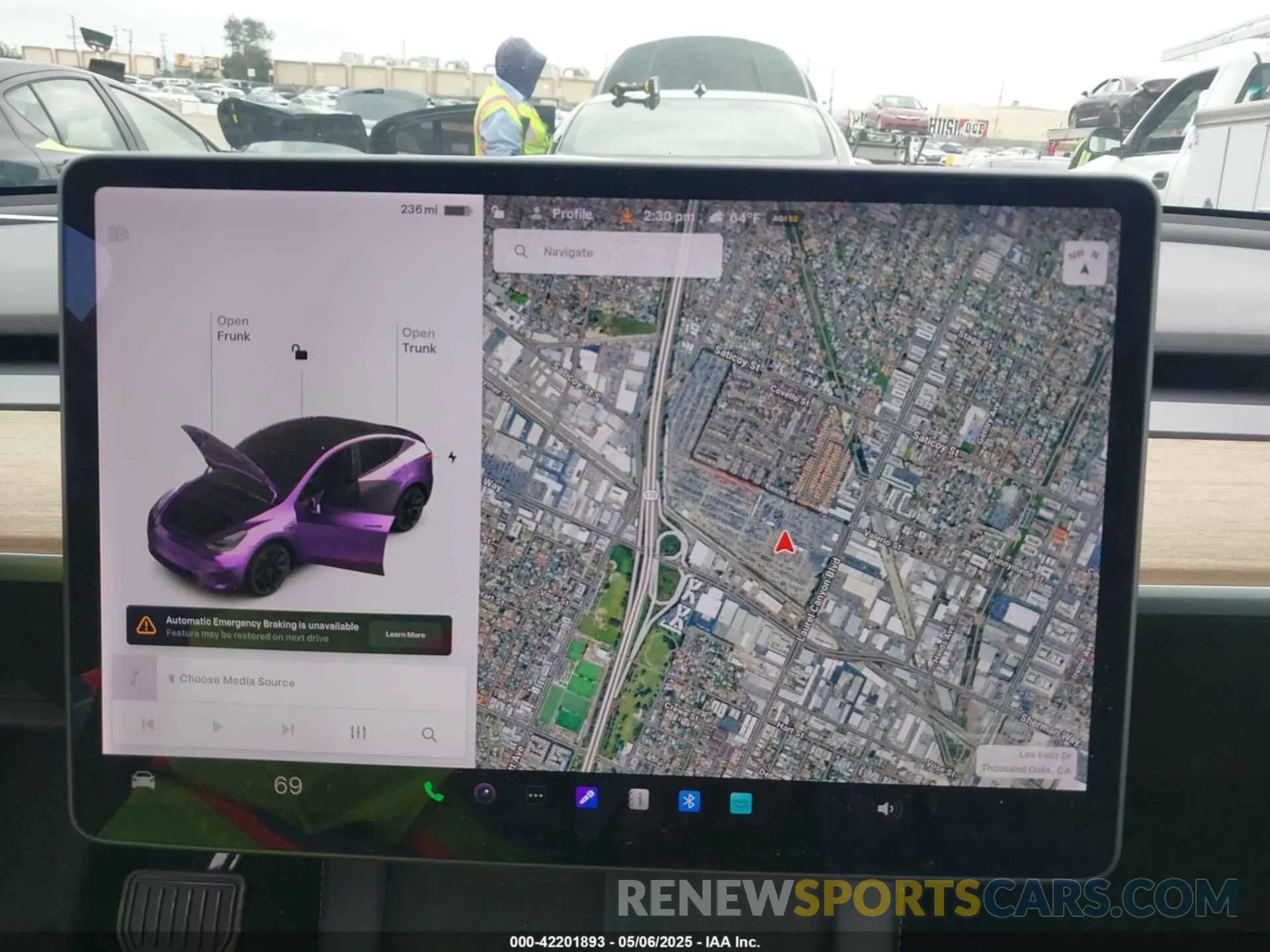 19 fotografías del automóvil dañado 5YJYGDEE1MF217929 TESLA MODEL Y 2021