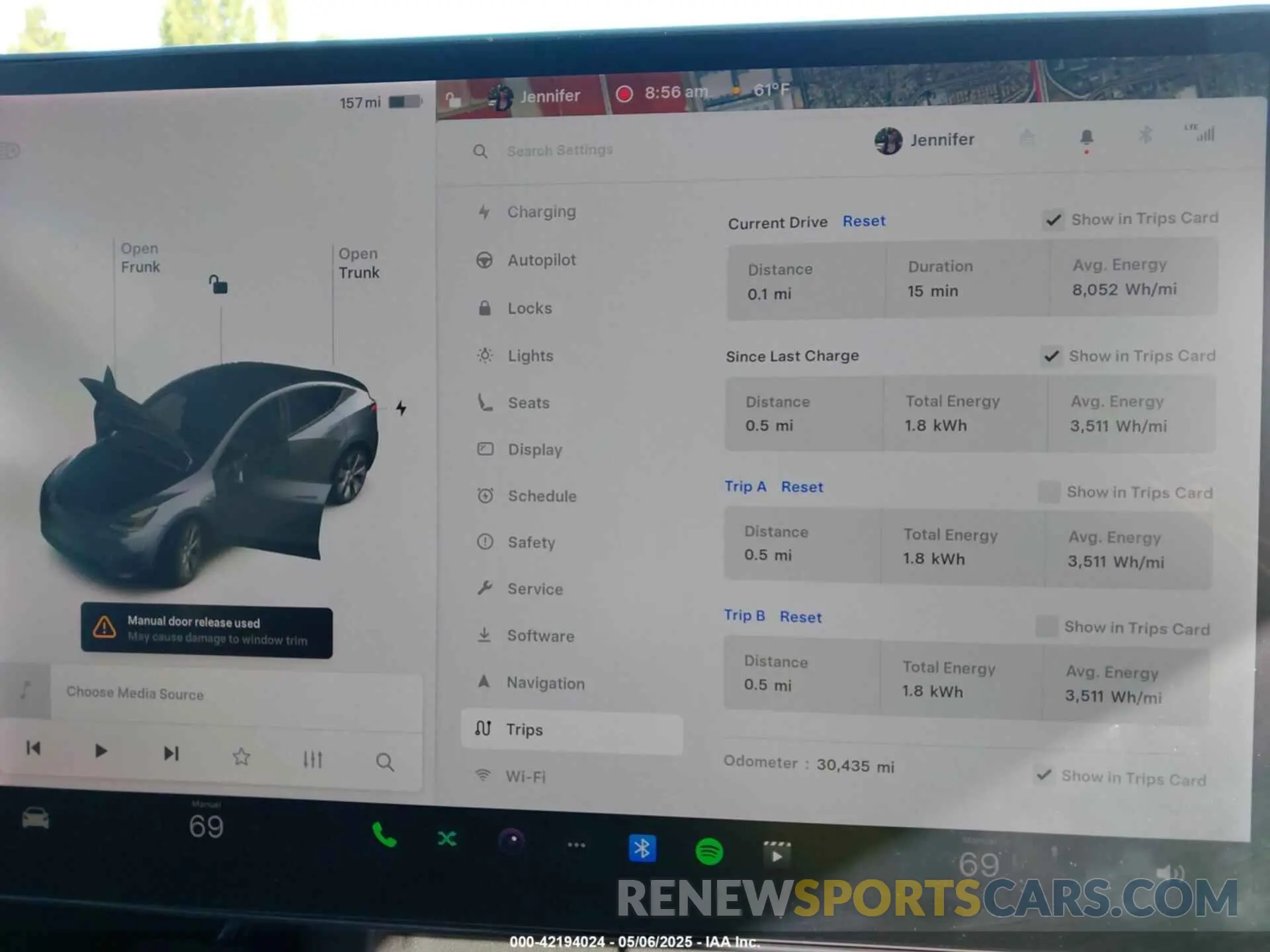 18 fotografías del automóvil dañado 5YJYGDEE1MF273420 TESLA MODEL Y 2021