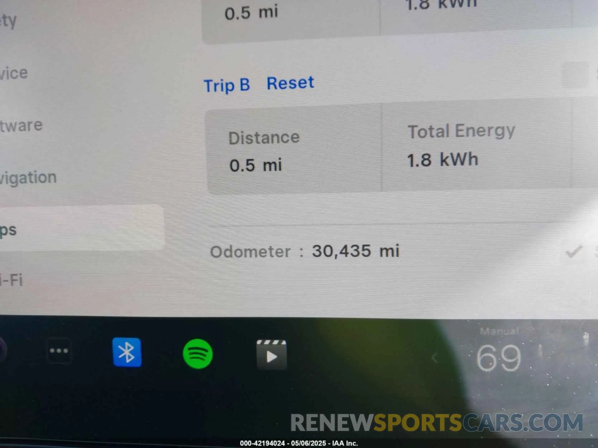 7 fotografías del automóvil dañado 5YJYGDEE1MF273420 TESLA MODEL Y 2021