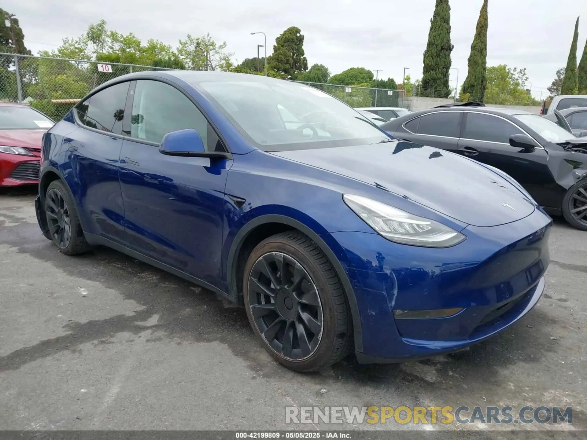 1 fotografías del automóvil dañado 5YJYGDEE1MF282196 TESLA MODEL Y 2021