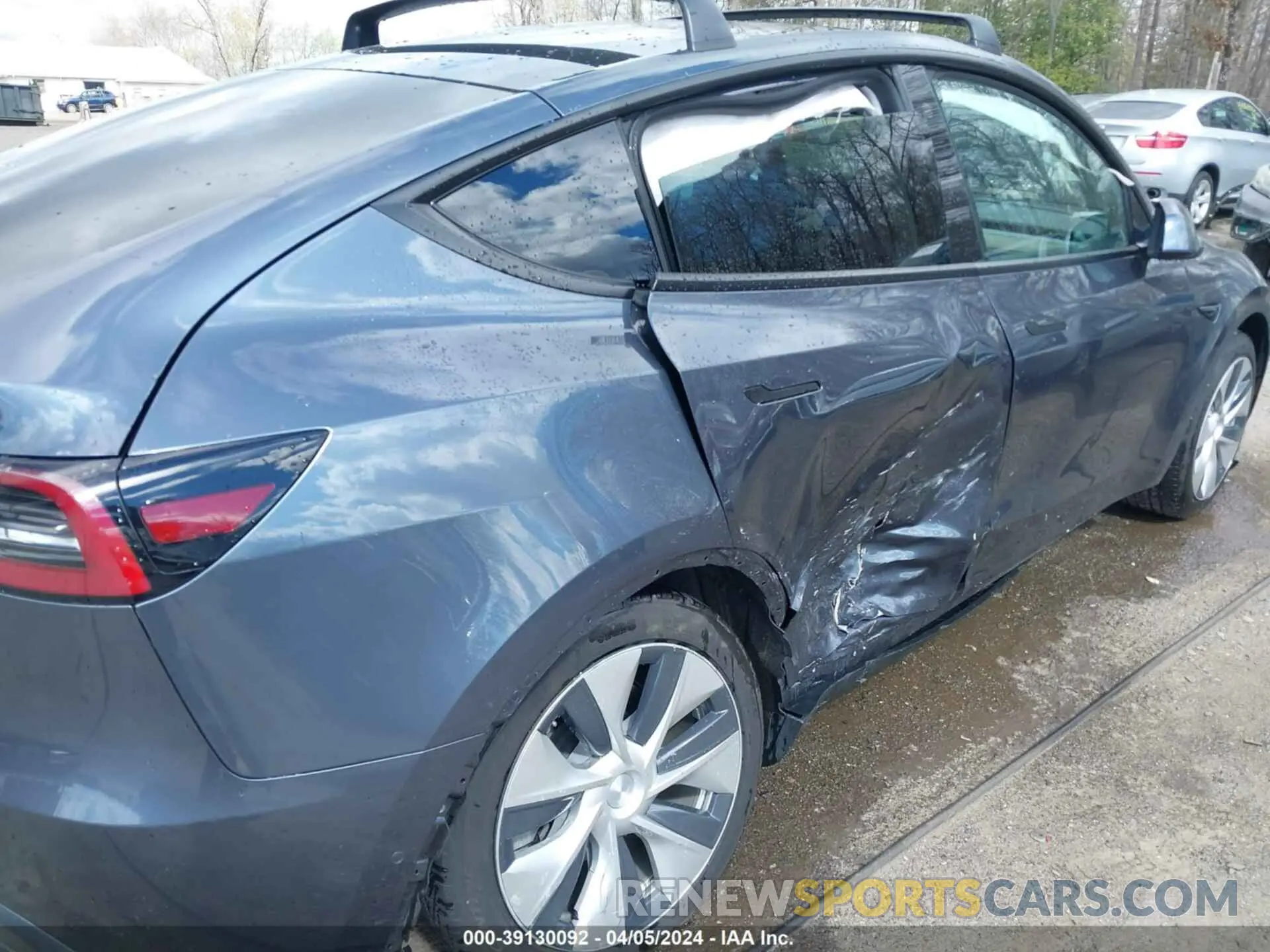 6 fotografías del automóvil dañado 5YJYGDEE1MF295045 TESLA MODEL Y 2021