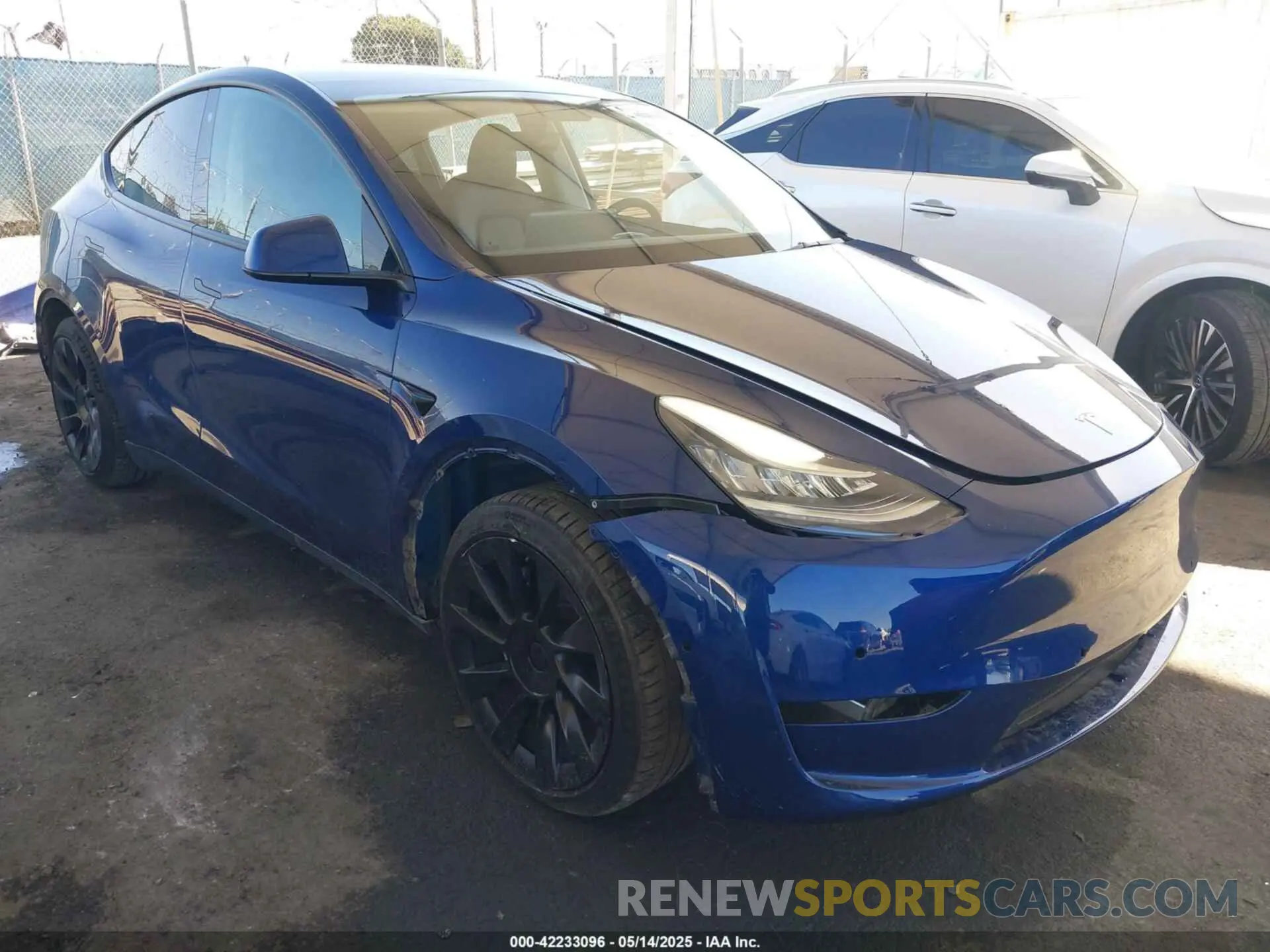 1 fotografías del automóvil dañado 5YJYGDEE1MF296454 TESLA MODEL Y 2021