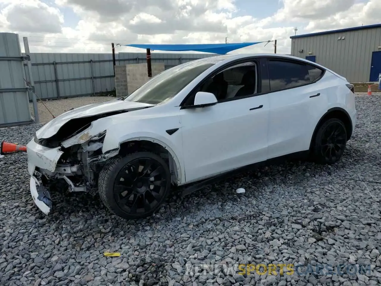 1 fotografías del automóvil dañado 5YJYGDEE1MF301037 TESLA MODEL Y 2021