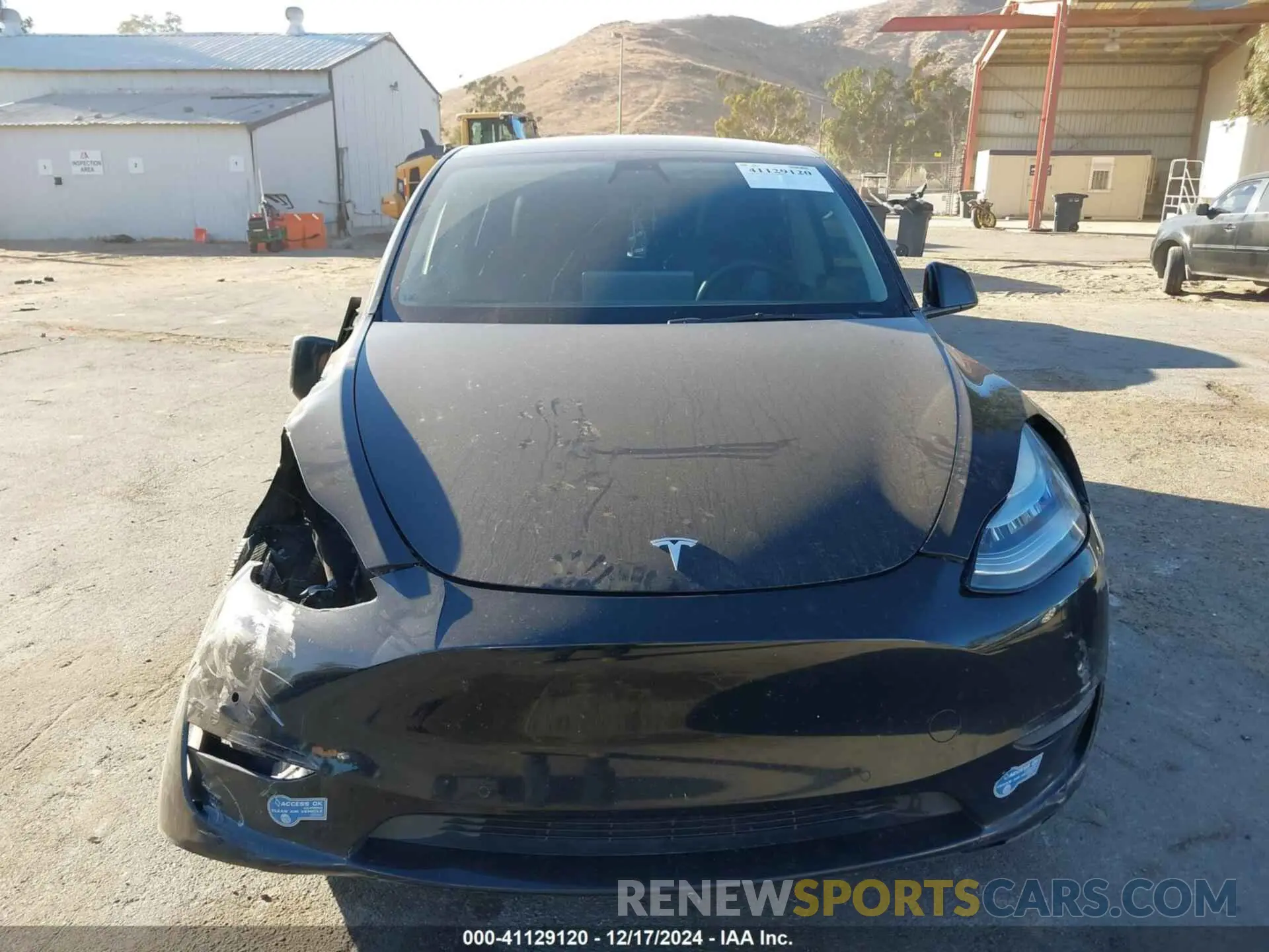 13 fotografías del automóvil dañado 5YJYGDEE2MF097316 TESLA MODEL Y 2021