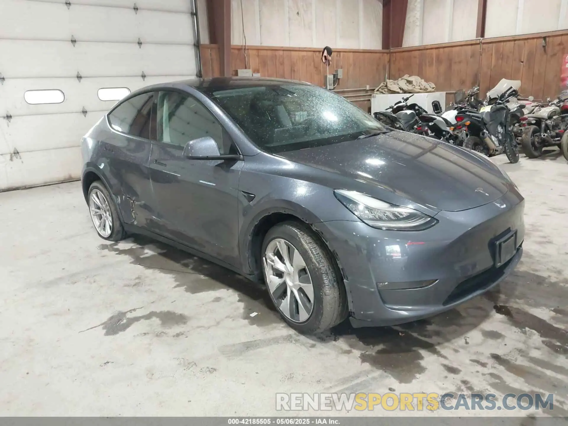 1 fotografías del automóvil dañado 5YJYGDEE2MF121792 TESLA MODEL Y 2021